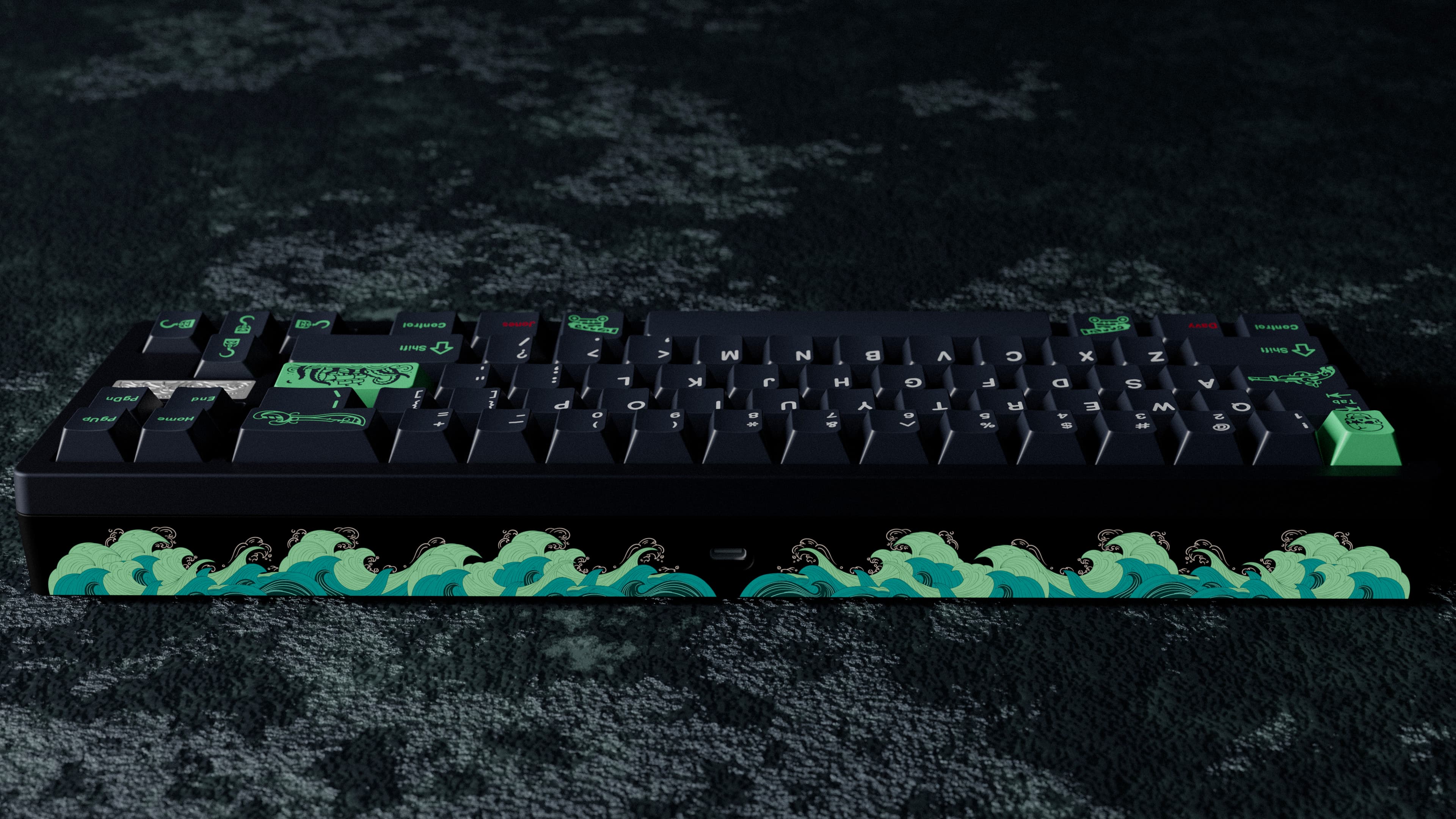 Ikki68 Aurora V2-3D Badge|Alu-PC-Stitched Plate|Tri-mode PCB|Aurora Pad image 12