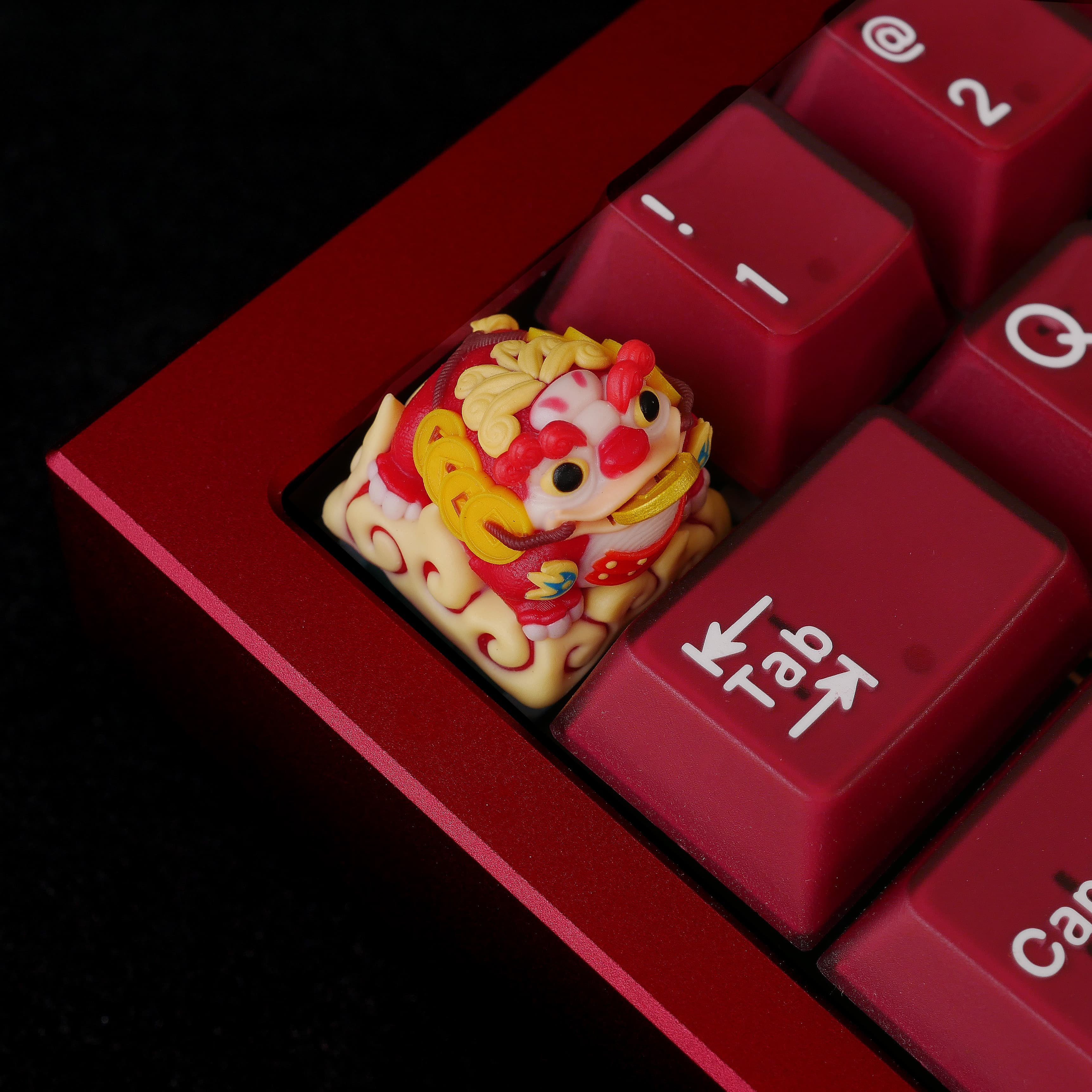 ICONLABS x ICONKEYCAPS Artisan Keycap | The Holy Toad that brings fortune image 9