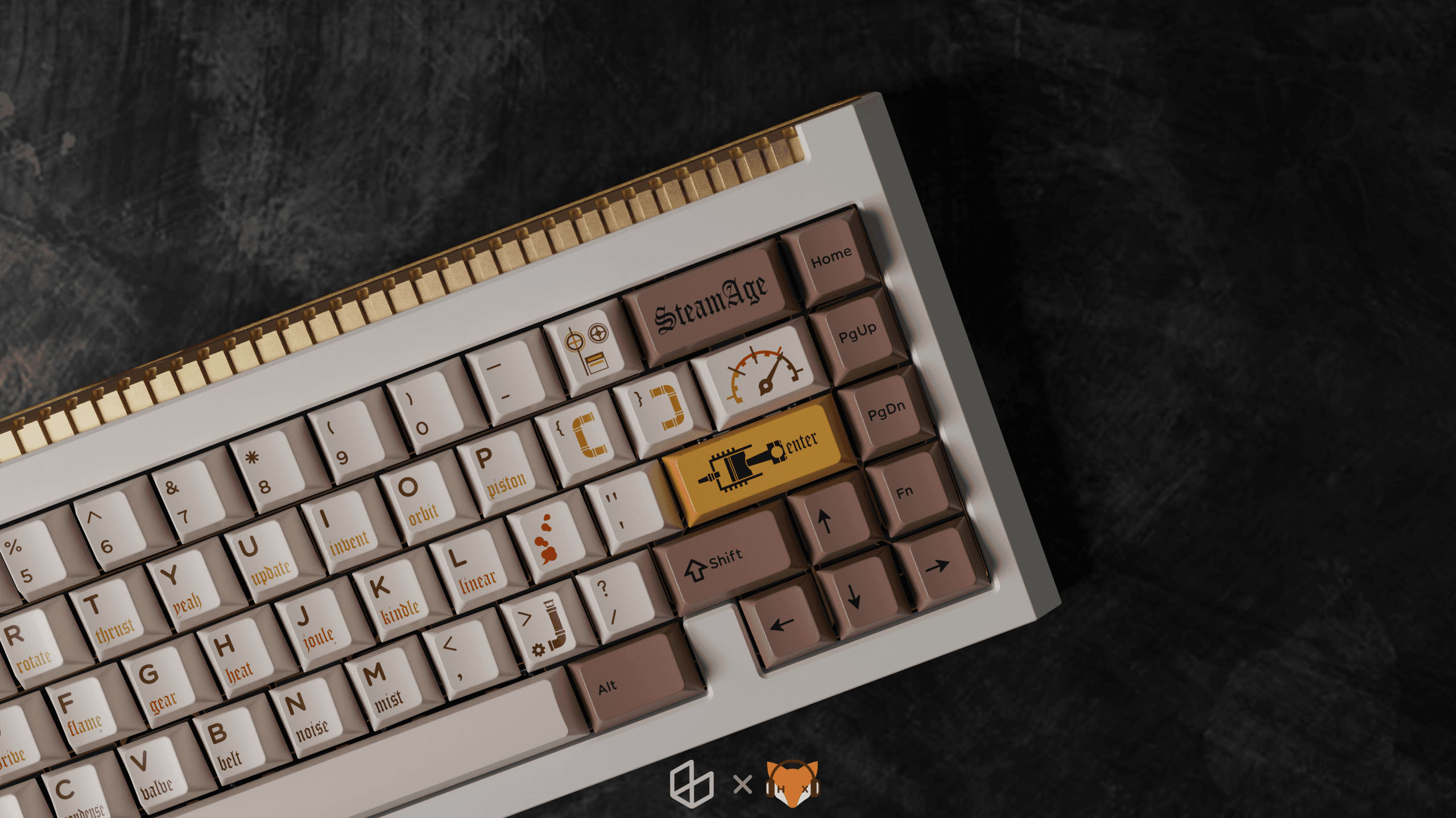 AeroBoard70 & Wrist Rest with new colors of Powder coat image 33