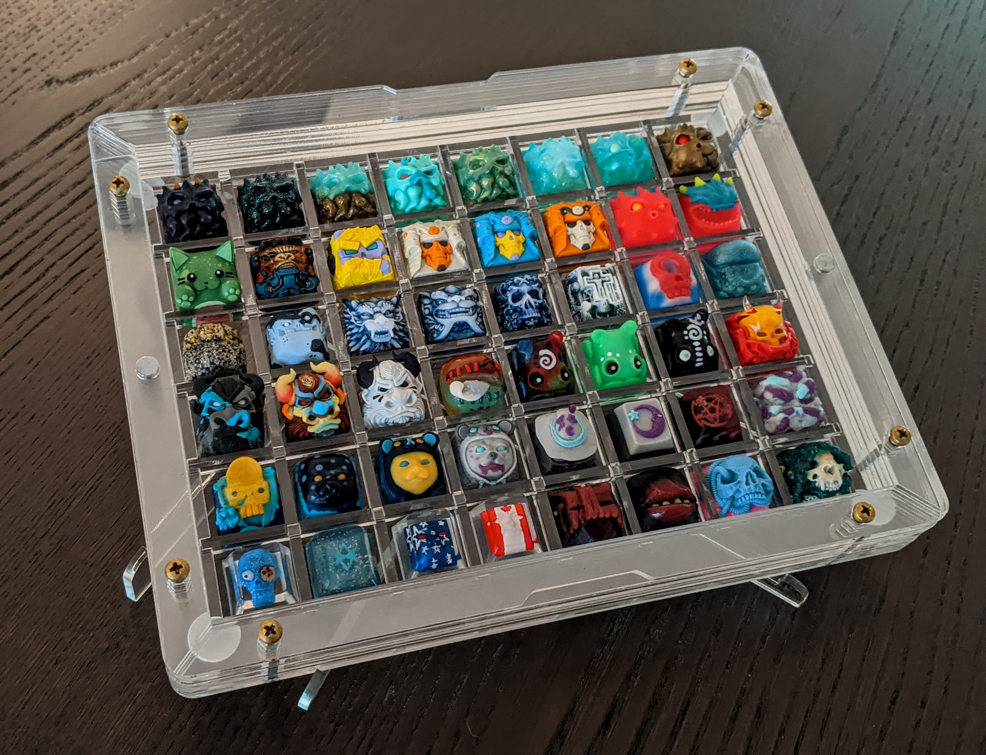 Fraktal Chest - A 6x8 Semi-Modular Acrylic Artisan Storage Box! image 5