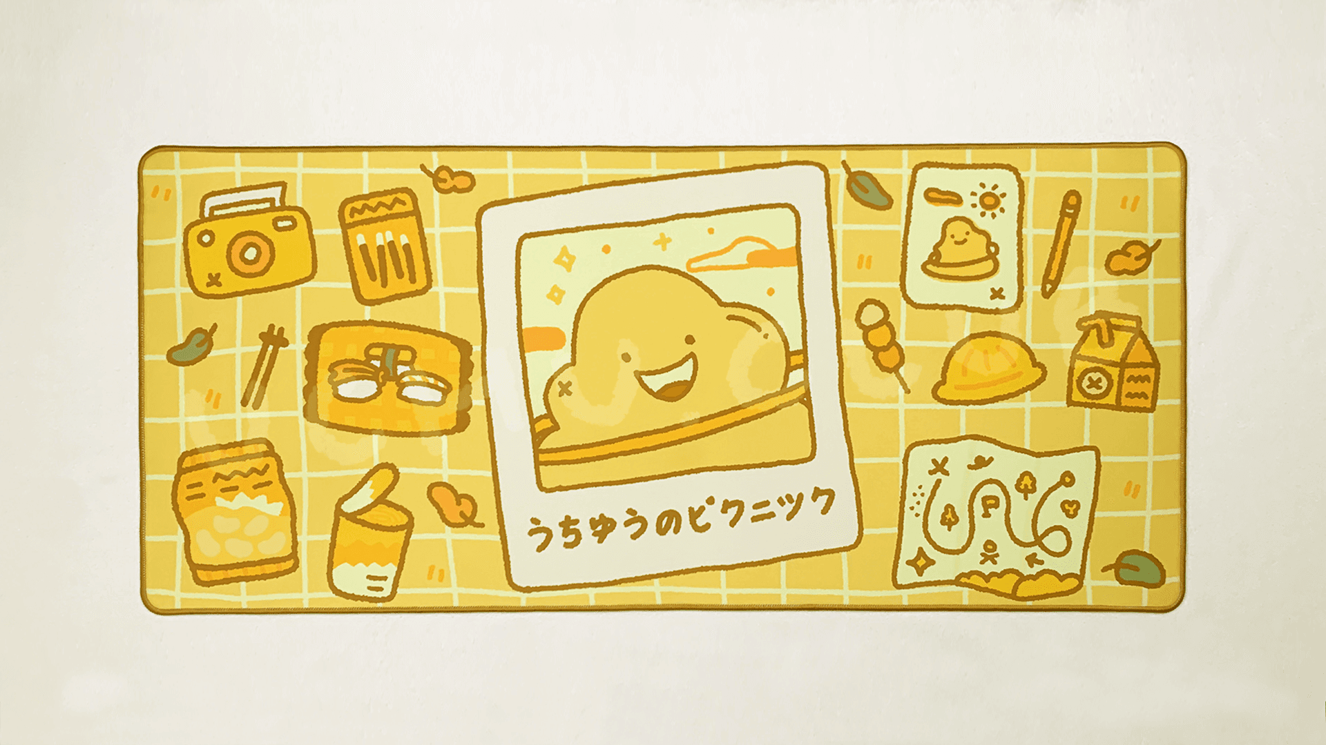 うちゅうのピクニック(uchu no pikuniku) Desk Mat - INSTOCK image 33