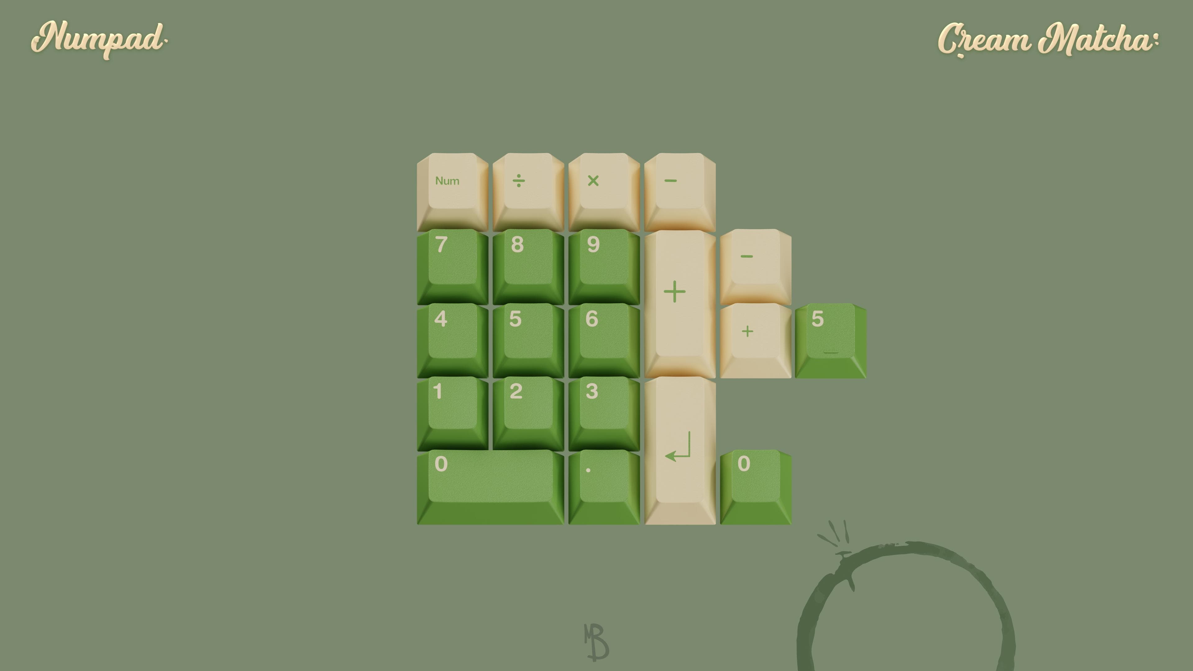 GMK Cream Matcha | GB March 25th! image 12