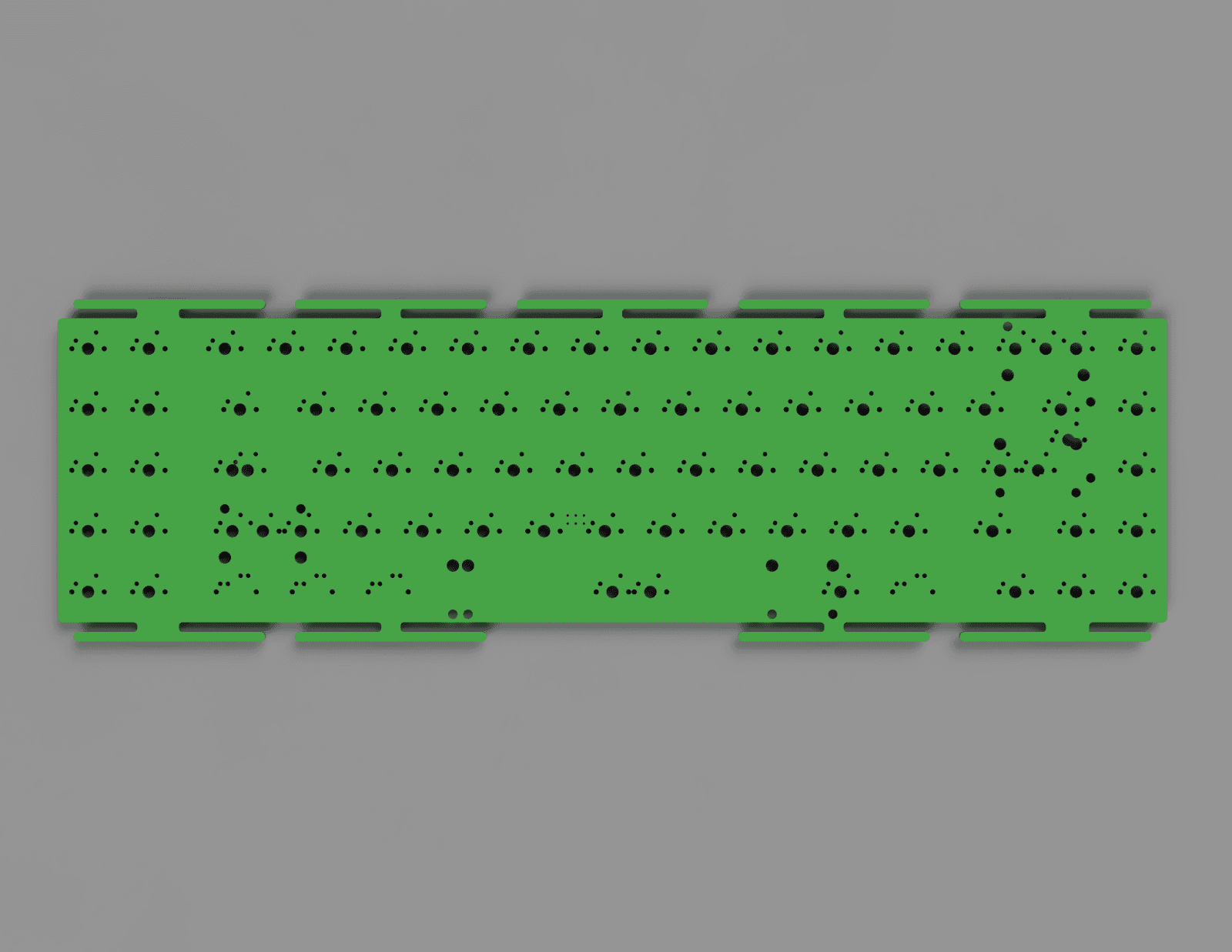 ZIGGURAT — Plateless, leaf-spring, PCB-mount 65% XT image 16