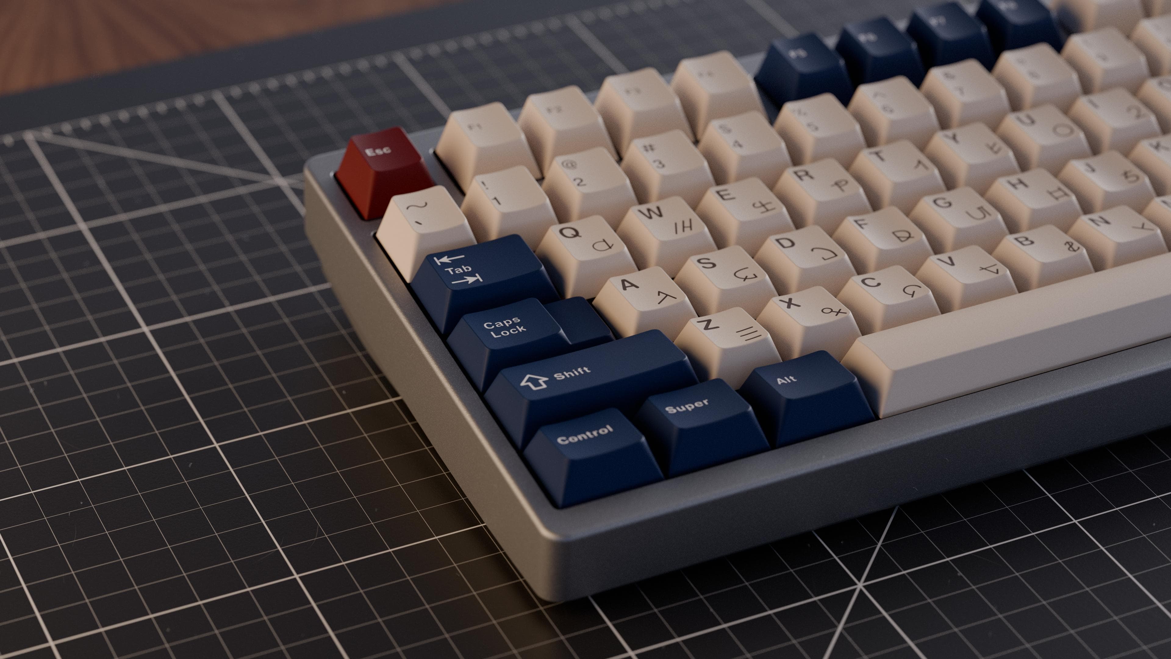 KCH (Keyreative) War Maiden -- Deskmat collab added. image 15