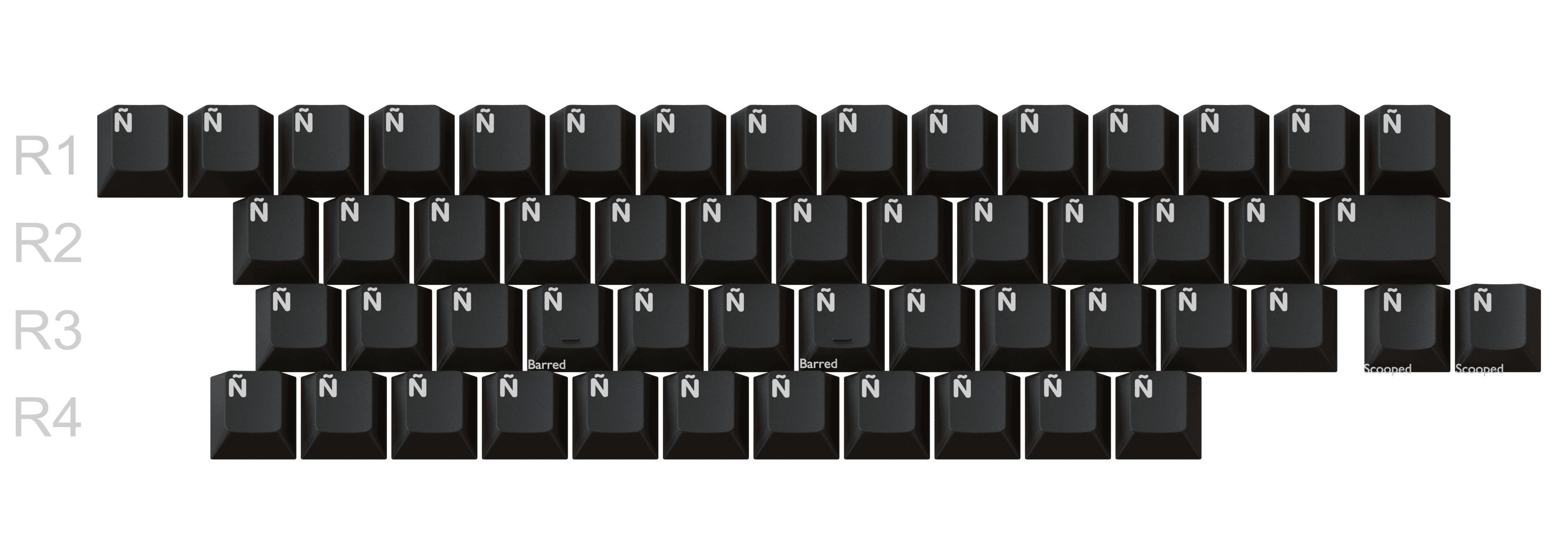 GMK WoB and Beige Ñ Addon Kit | New Renders