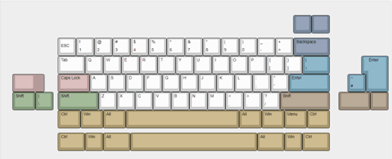 Class60 keyboard by MM studio-Leafspring, Plateless, Buzzer, EC PCB- GB LIVE image 12