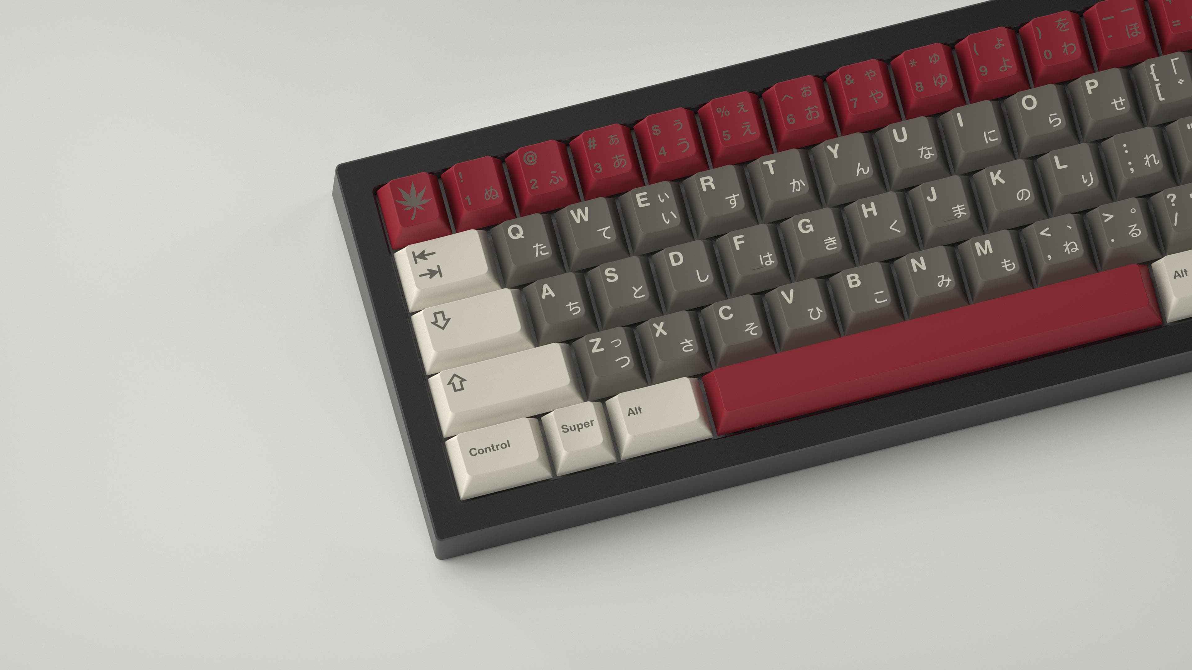 GMK Shiryō - Luxe Cables added and Ato Works artisan renders