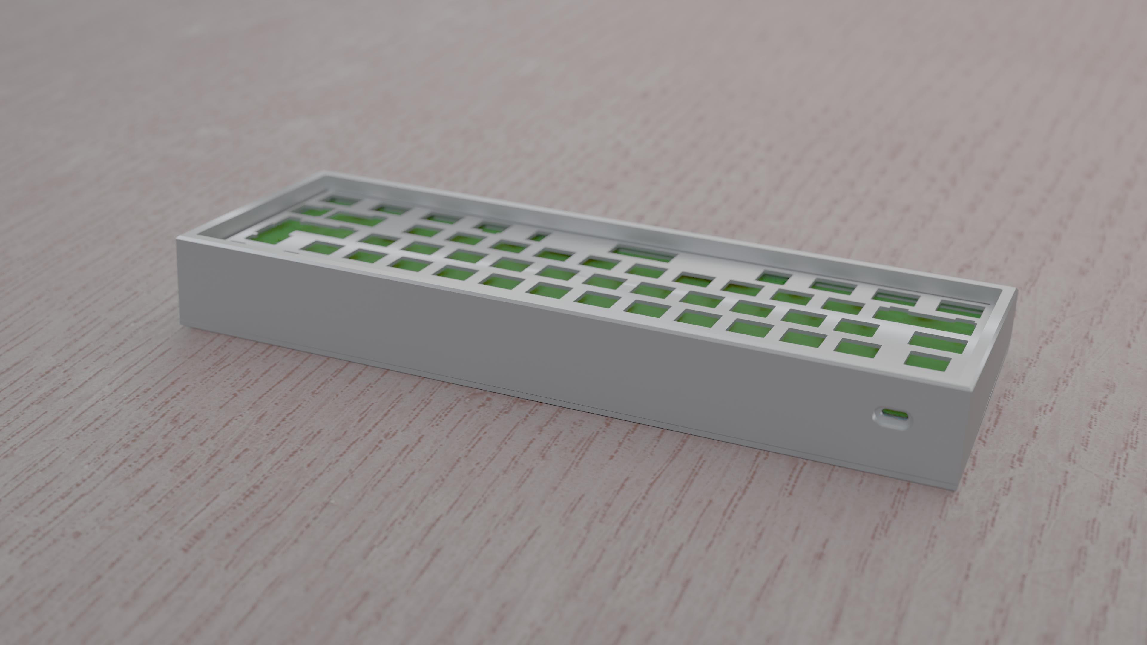 Oxalis60 - A 60% integrated-plate mount keyboard - UPDATED price + colors image 9