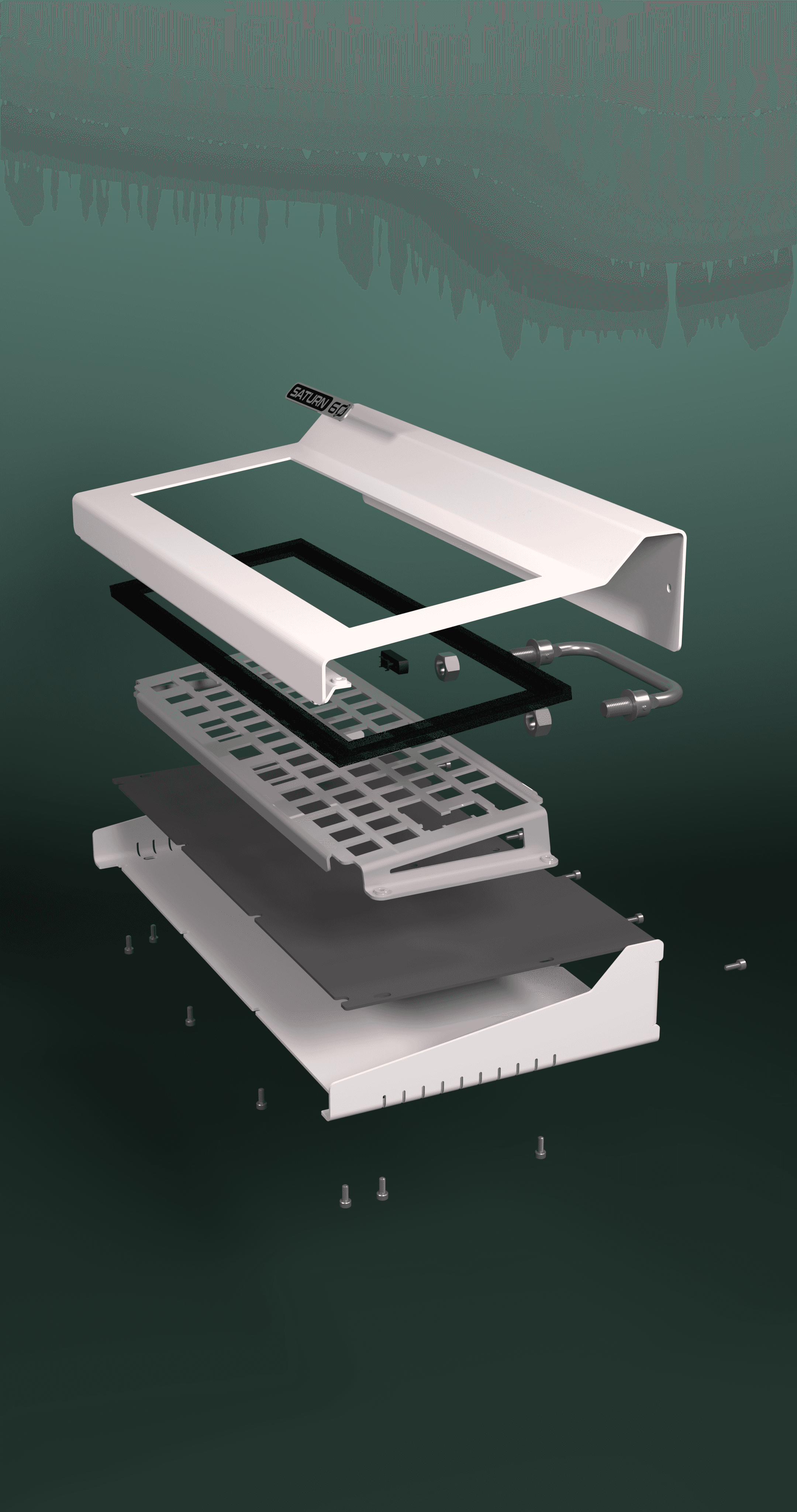 Saturn-60: High-Profile Steel Keyboard [GB ordering closed] image 7