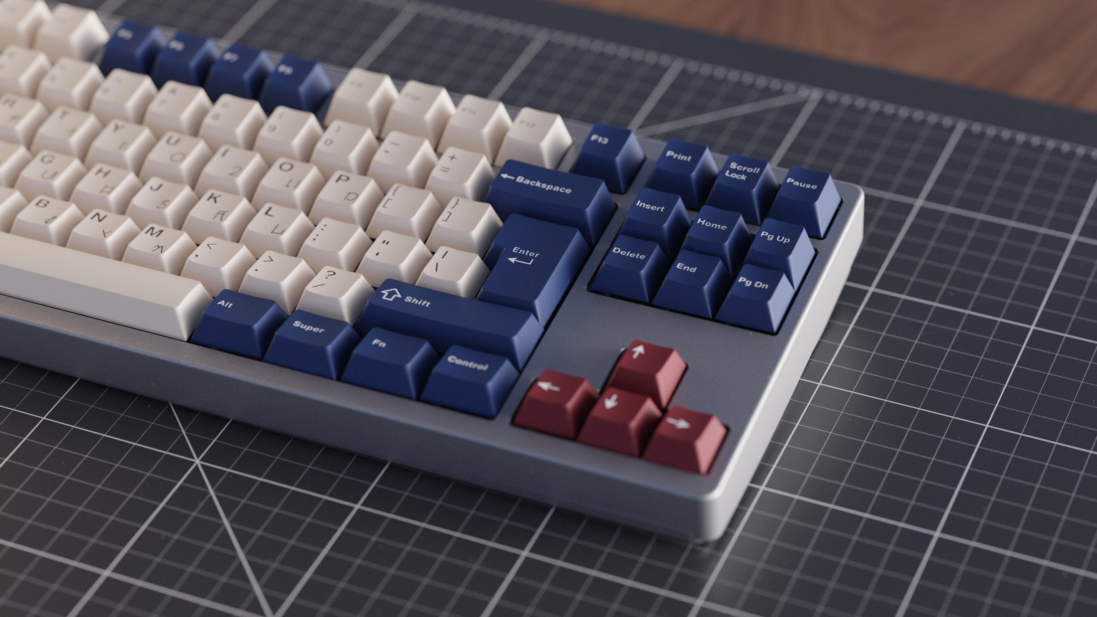 KCH (Keyreative) War Maiden -- Deskmat collab added. image 16