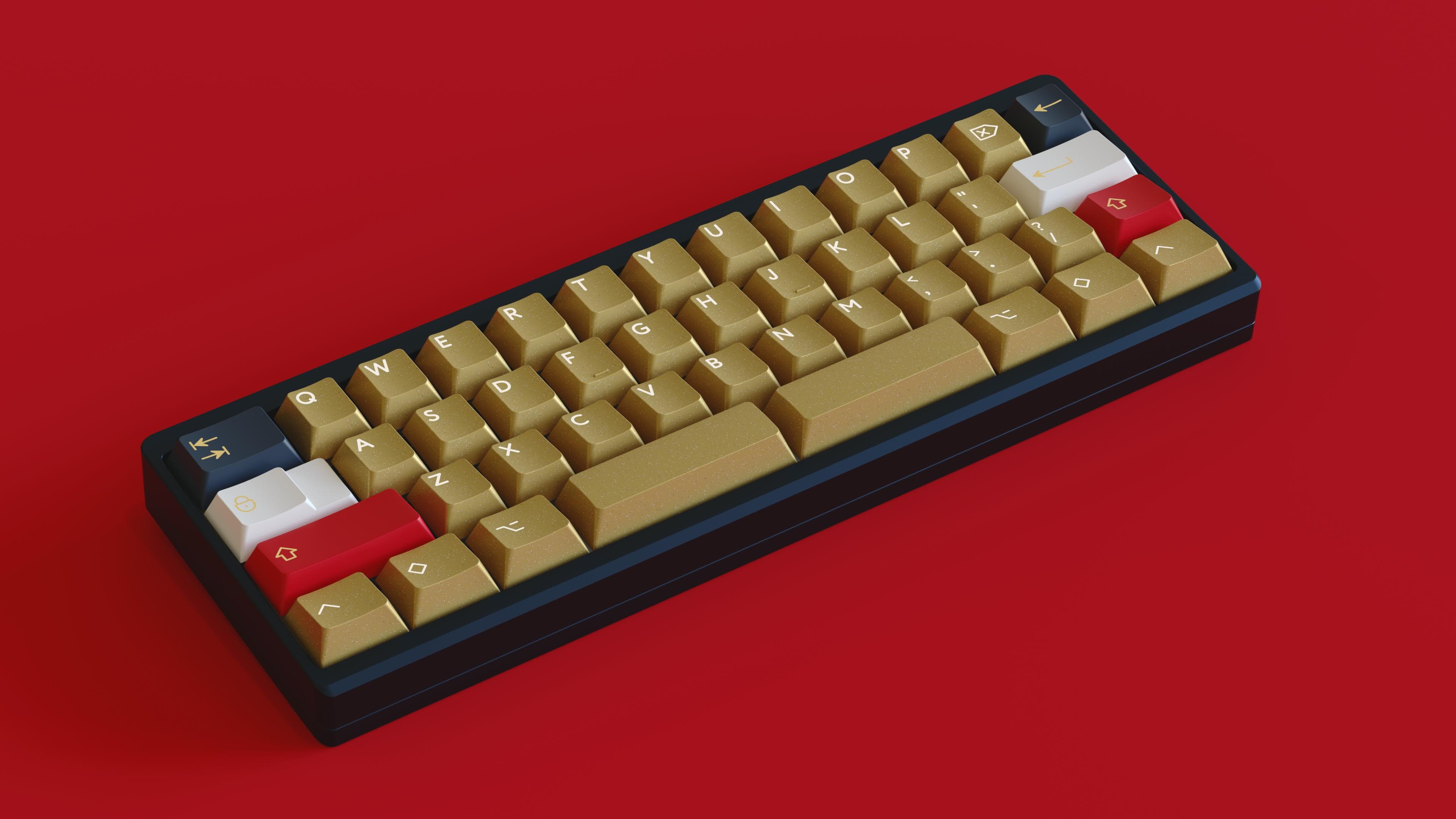 PBTFans Golden Age | Sparkly Metallic Gold 2Shot ABS image 6