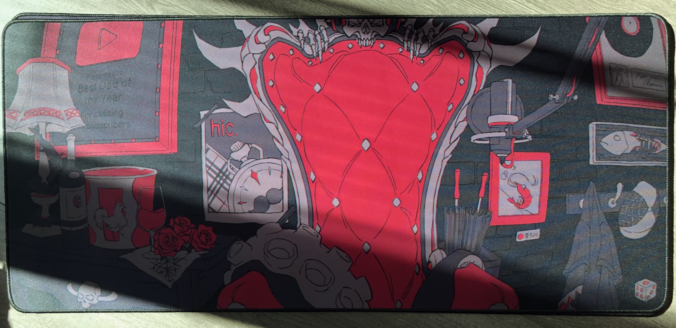 DomINAtion / Now Streaming Deskmat | Pre-order (not GB) image 3