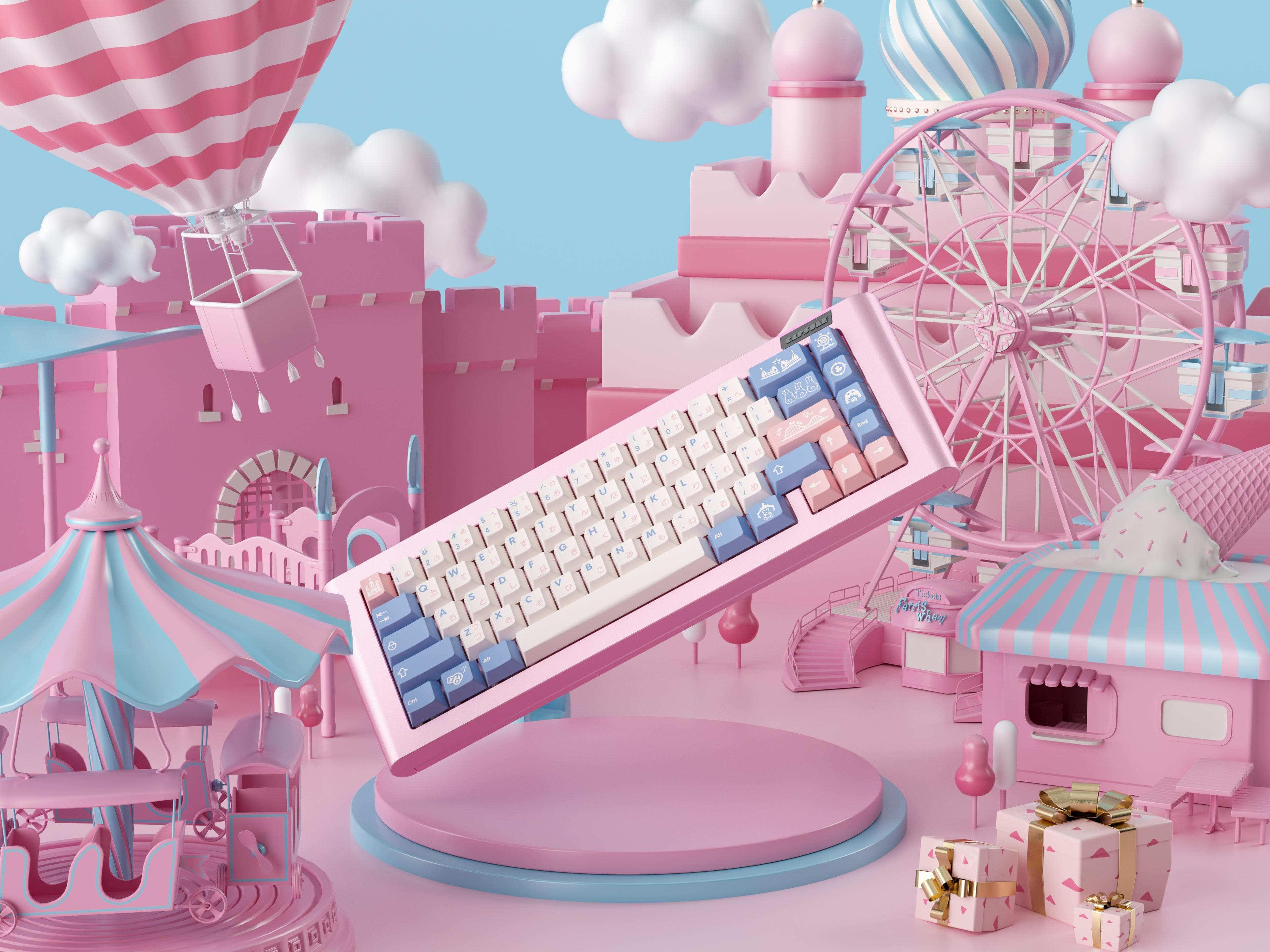 【IC】Zero-G Studio X DMK ABS theme keycap GIFT V2 "Fantasy Land"