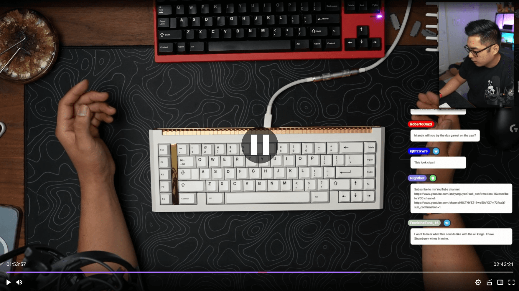 AeroBoard70 & Wrist Rest with new colors of Powder coat image 21