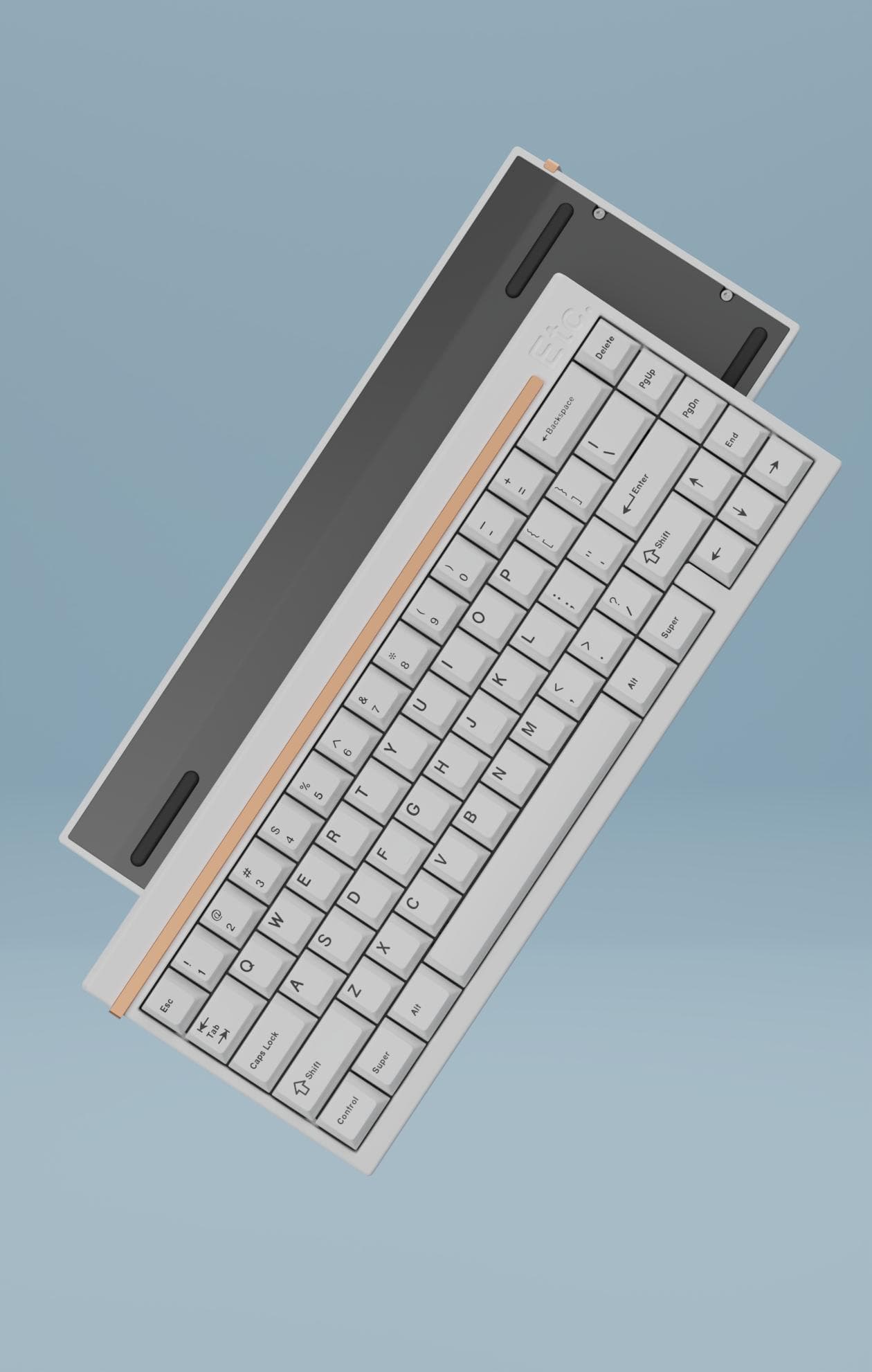 Etcetera - 65% Plateless PCB-top-mount with leaf-spring(New Sound Test!) image 8