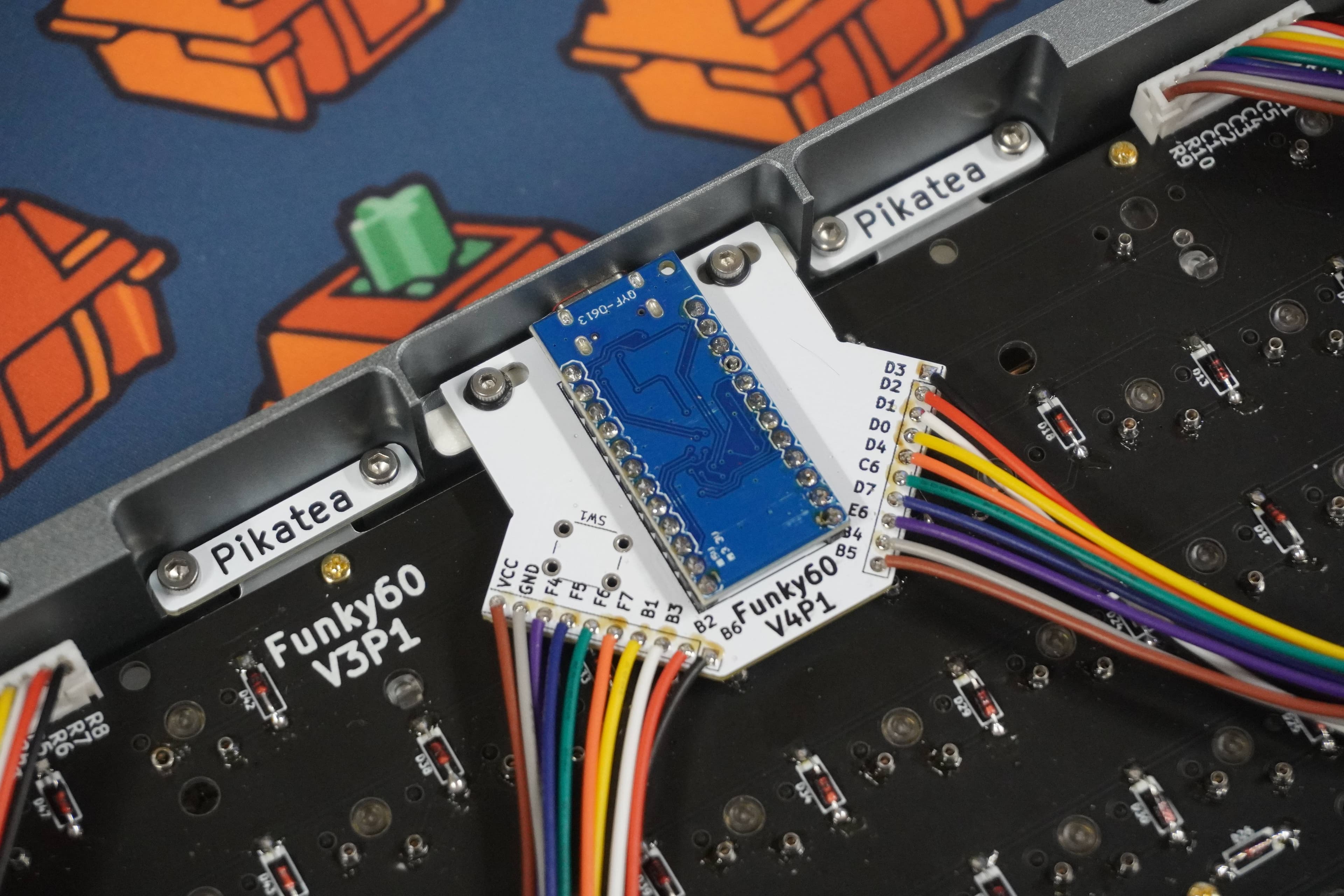 Funky60 - A 60% With a Funky, Normal, Alice 40 and Ortho-Slant Layouts image 7