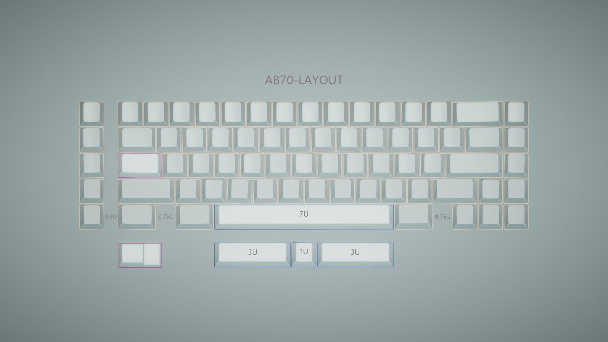 AeroBoard70 & Wrist Rest with new colors of Powder coat image 4