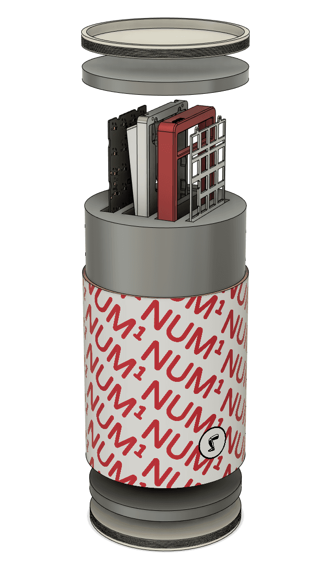 The NUM1 - Gummy O-ring BT NumPad - GB from NOV 19-22! image 31