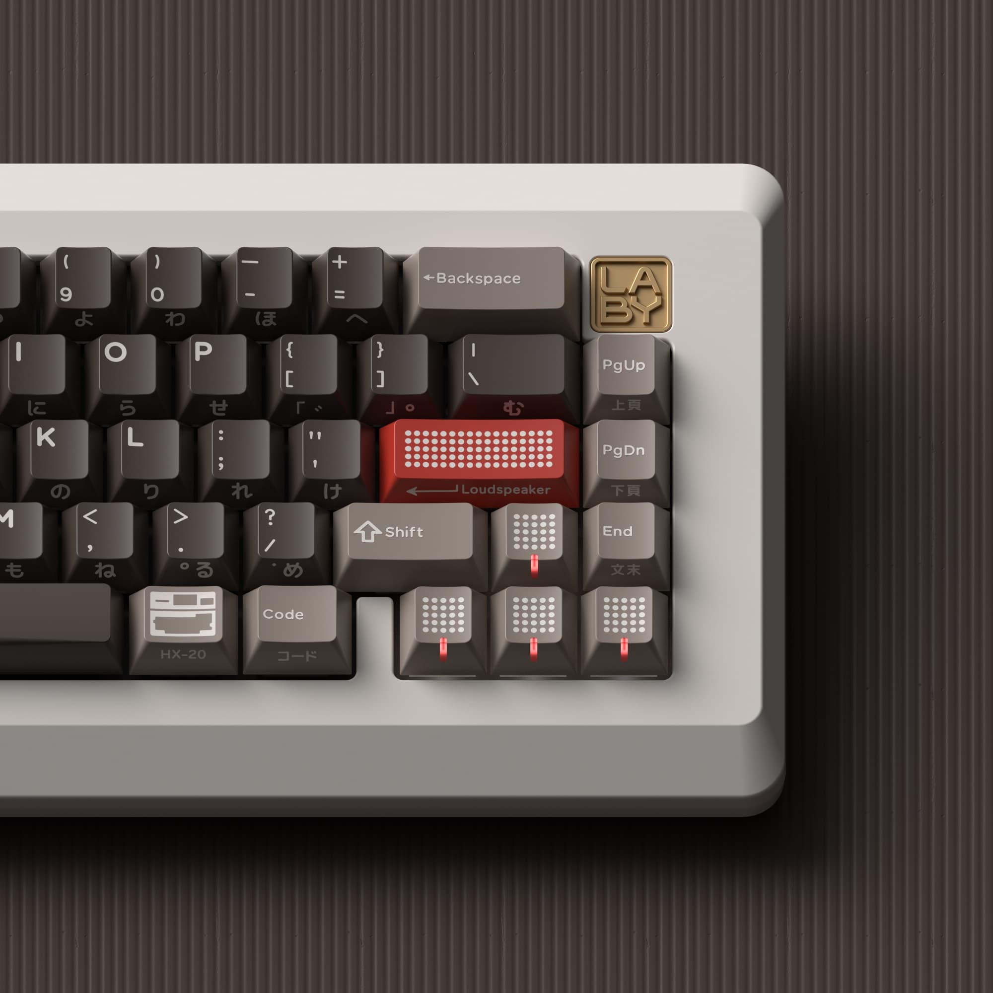 Domikey HX-20 | Vintage keycaps from the 80‘s image 11