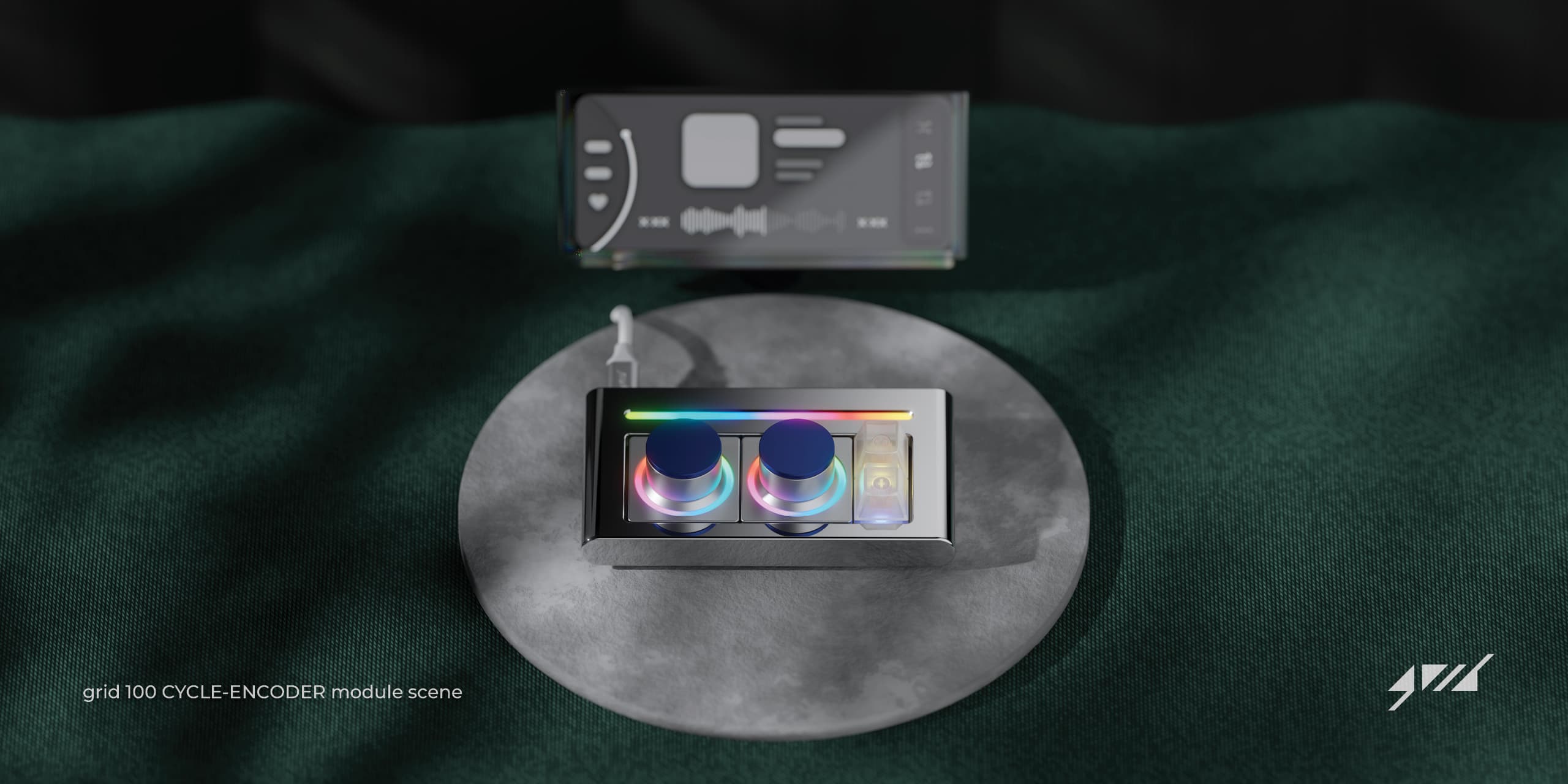 grid 100, 10% modular keypad image 13