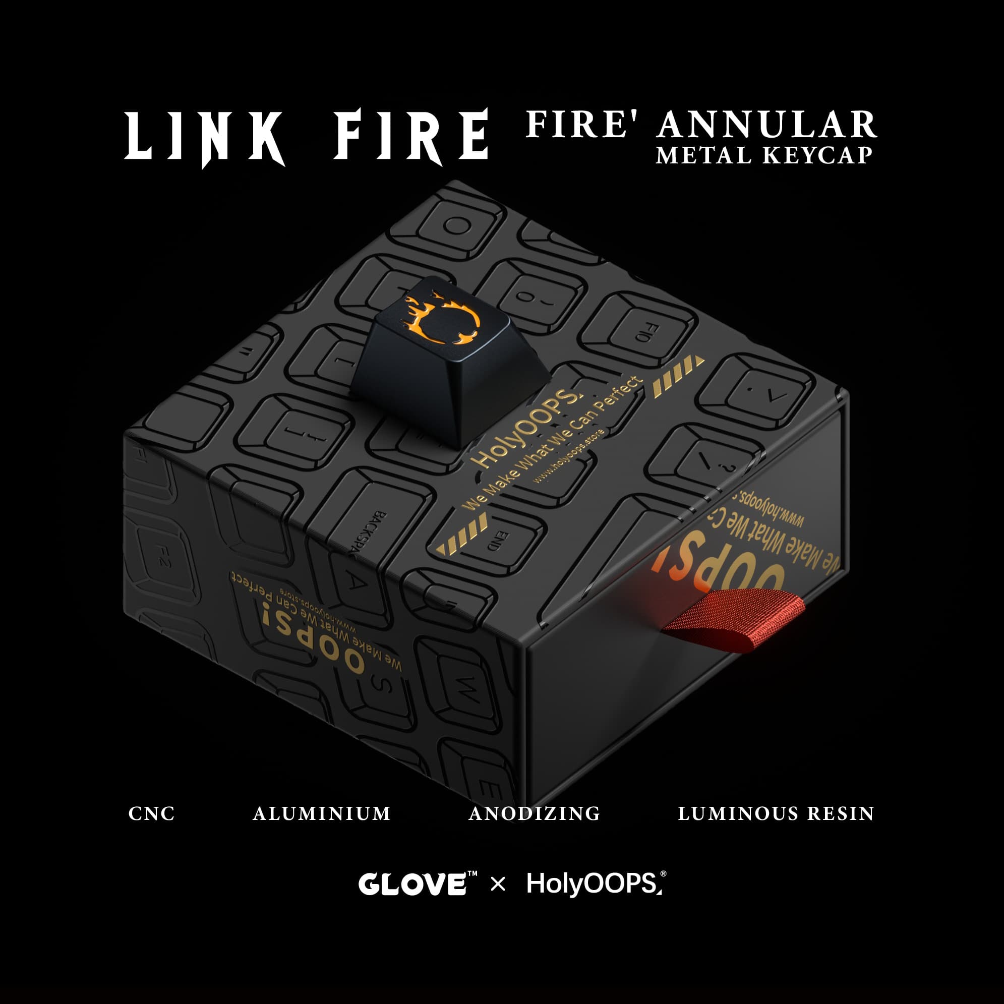 DOMIKEY X GLOVE LINK FIER KEYCAPS image 33