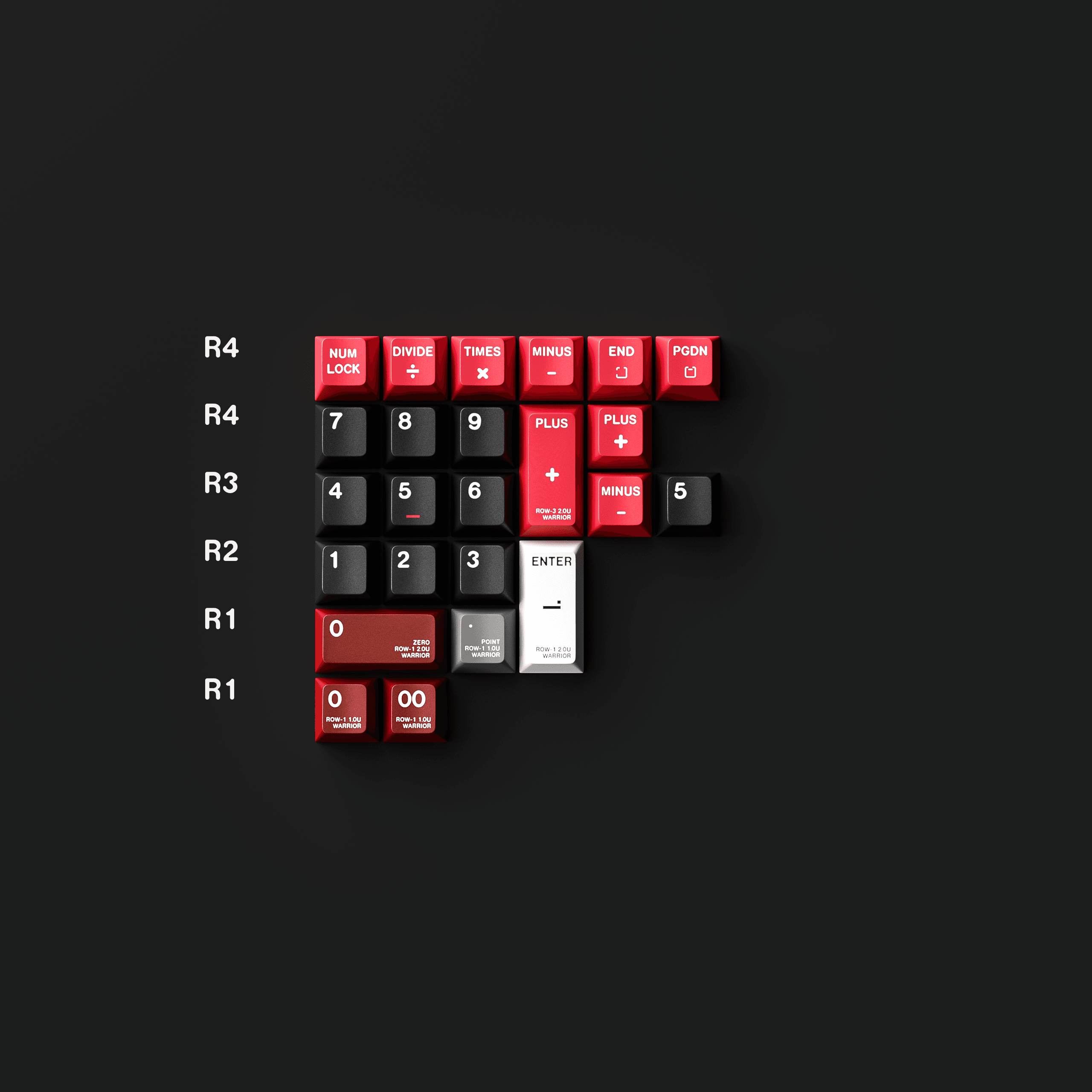 Warrior Mk II Keycaps image 5