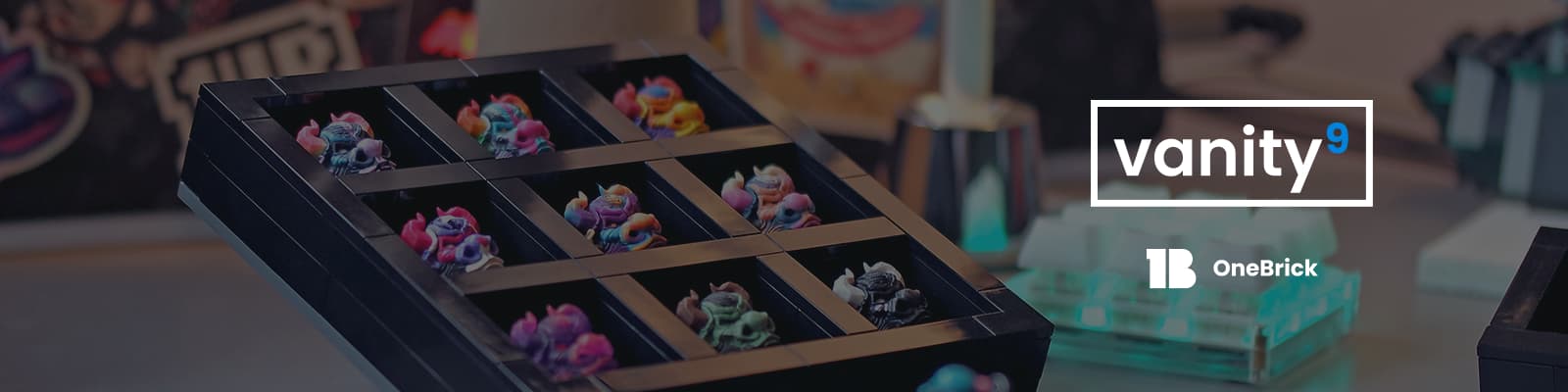 OneBrick vanity9 Artisan Case made from LEGO® bricks