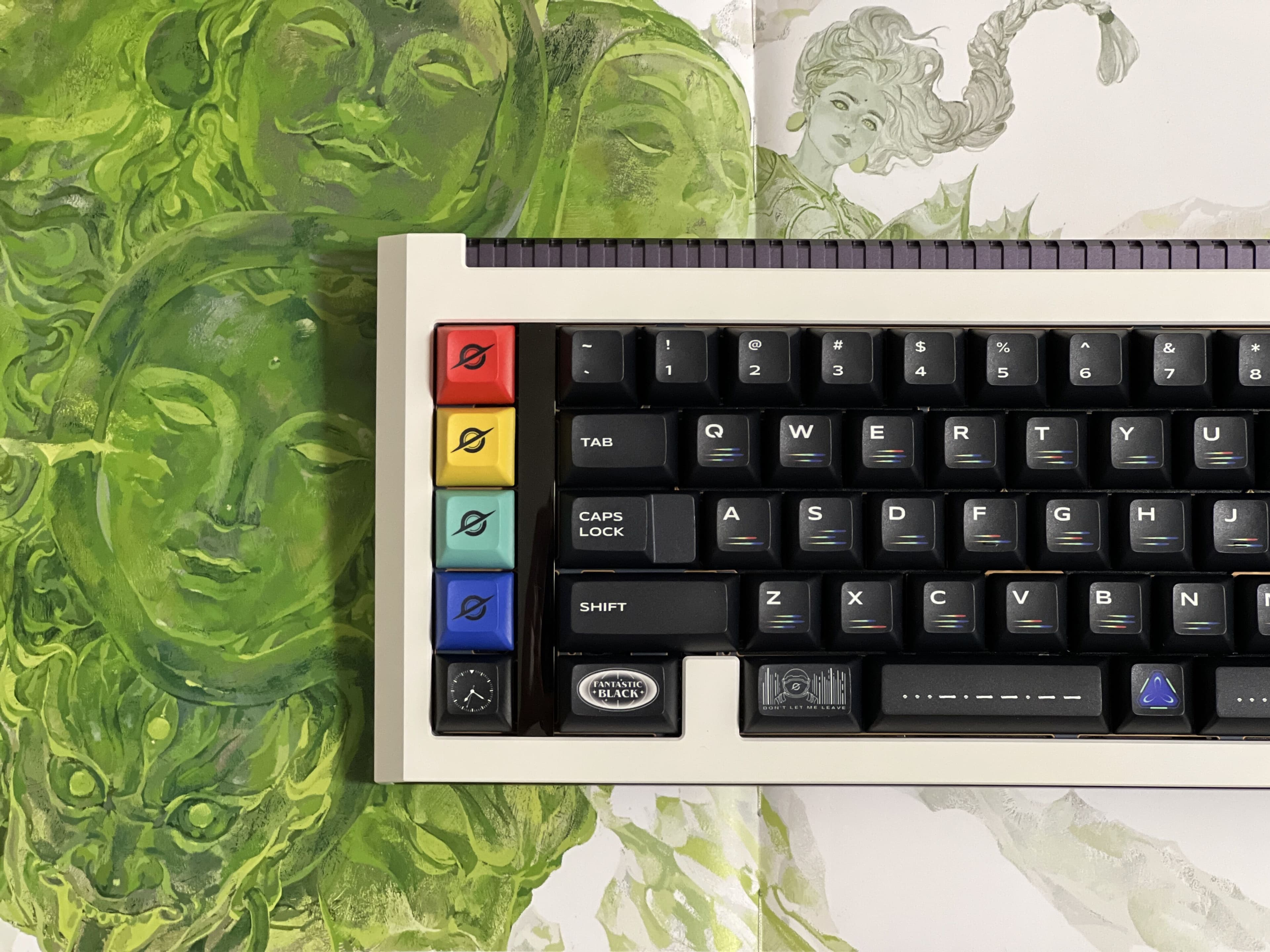 AeroBoard70 & Wrist Rest with new colors of Powder coat image 165