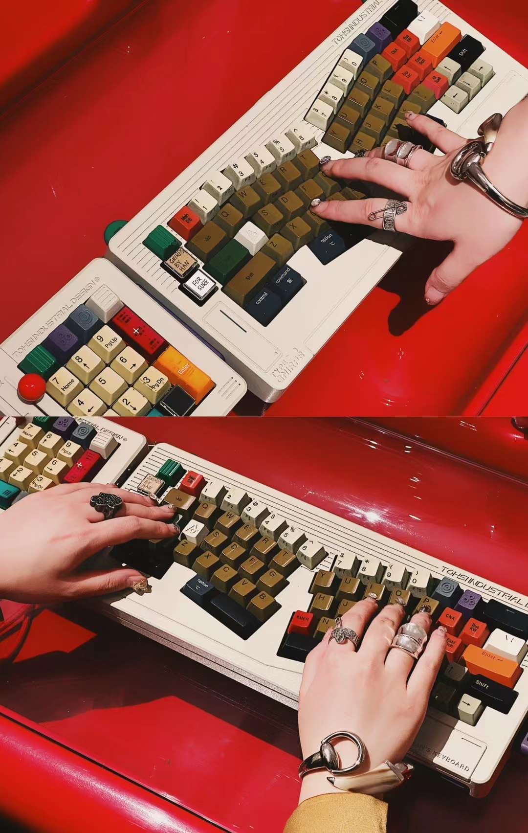 Han's Type-Gnirps & The PAD - Alice-style keyboards compatible with Owlabs image 7