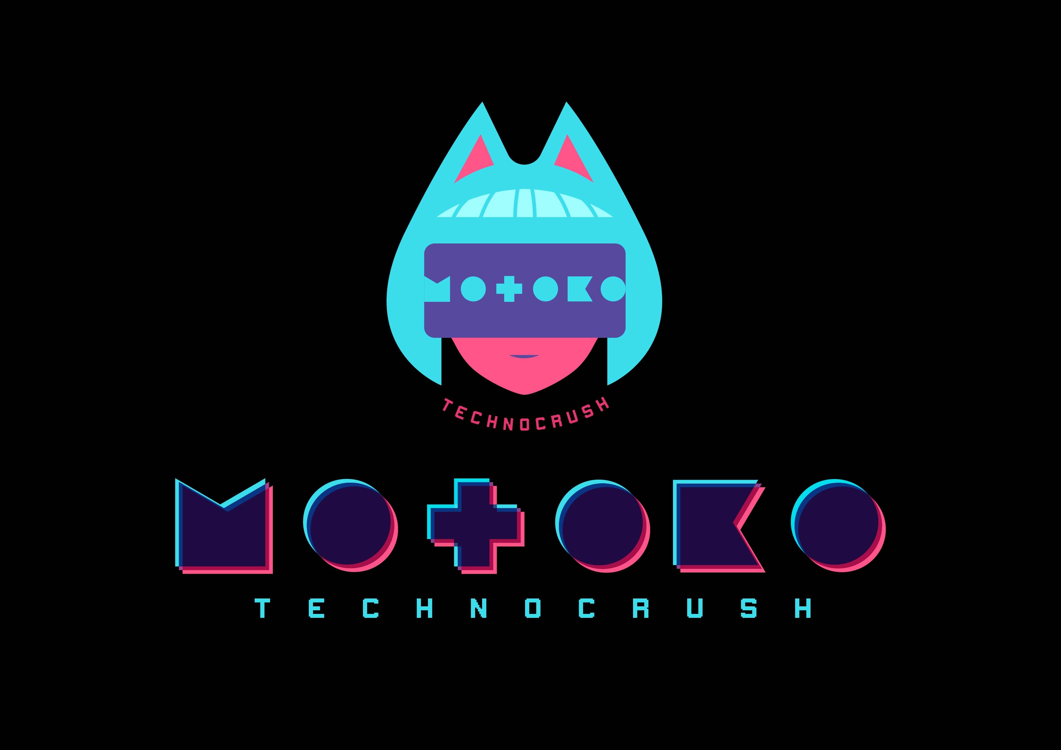 MOTOKO 90s Anime Retro Techno Deskmat (With Prototype)