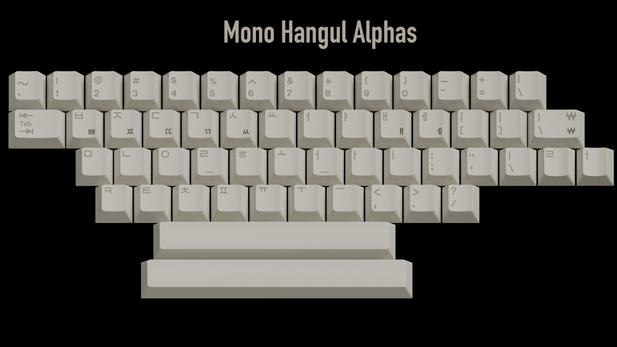 ePBT Simple Hangul - A simple colorway set - GB Live - waiting for GB page image 28