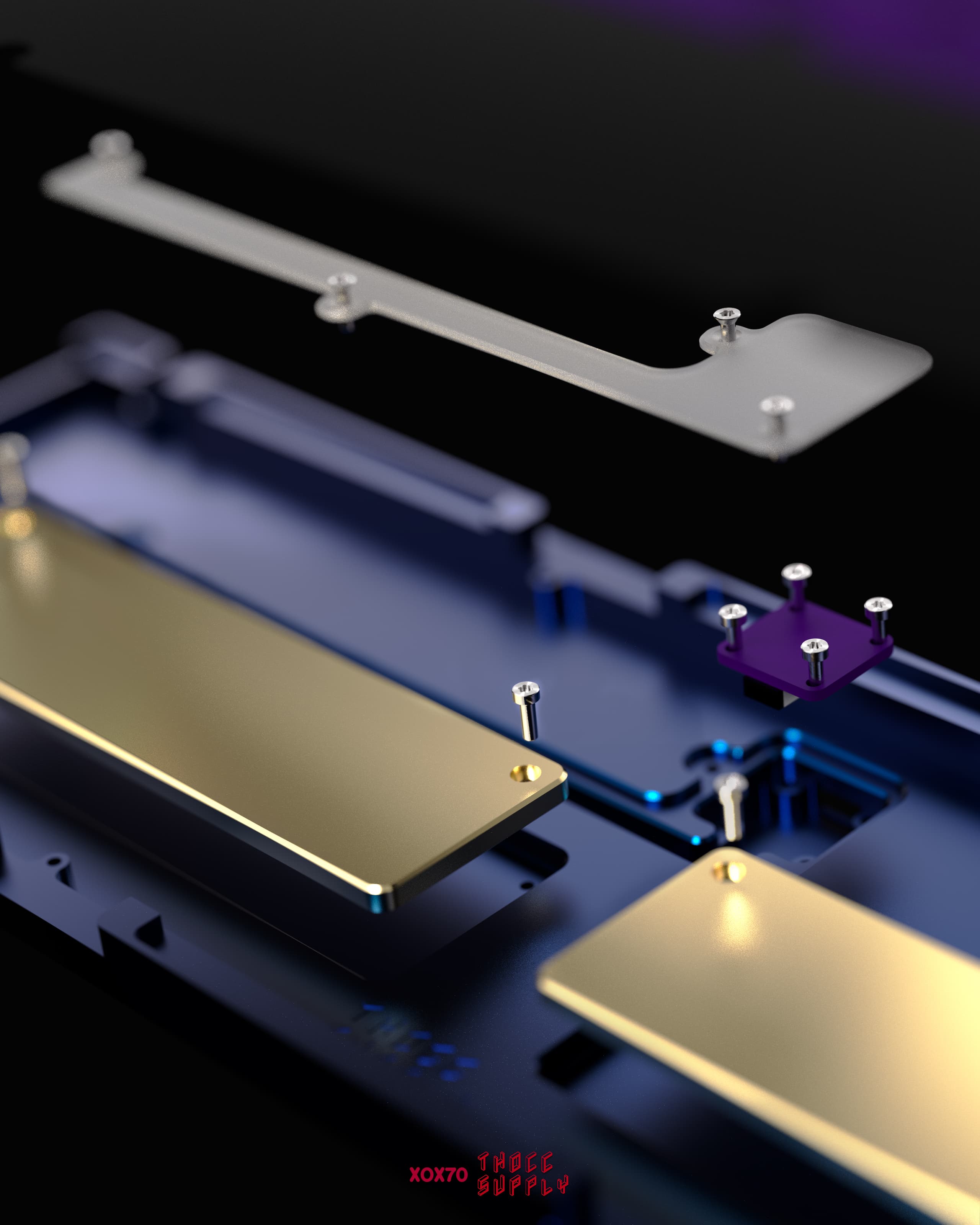 XOX70 FRL TKL - Gasket mounted,longer, better looking 70% image 8