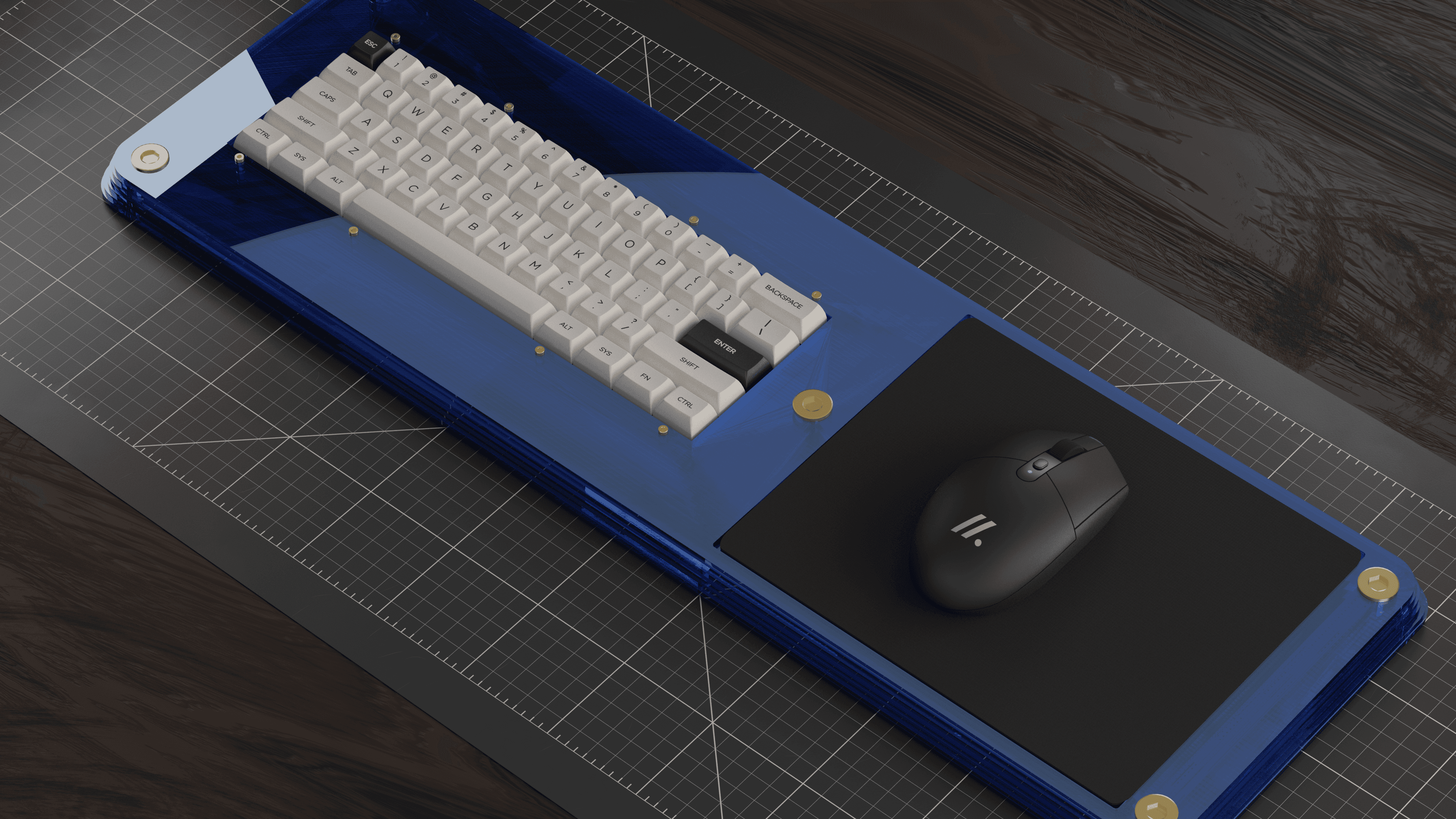 LAPBOARD60 [IC] - Acrilyc Lapboard for your couch image 3