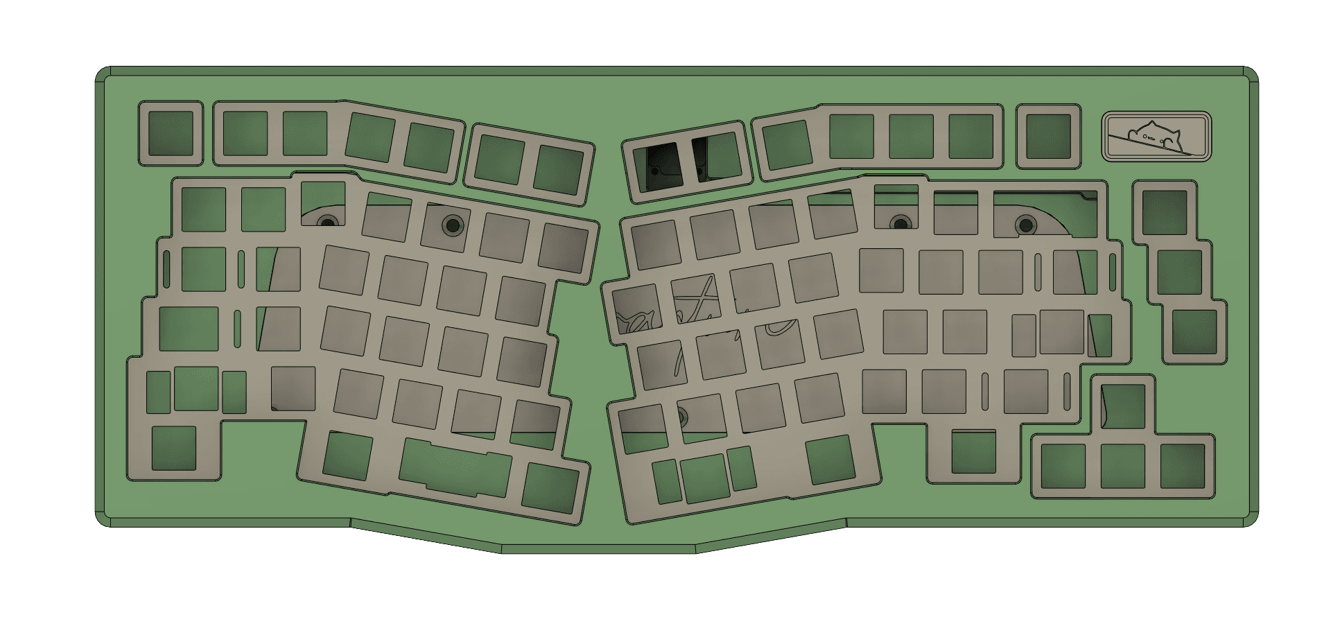 Fracture - 75% Gasket-Mounted Alice image 5