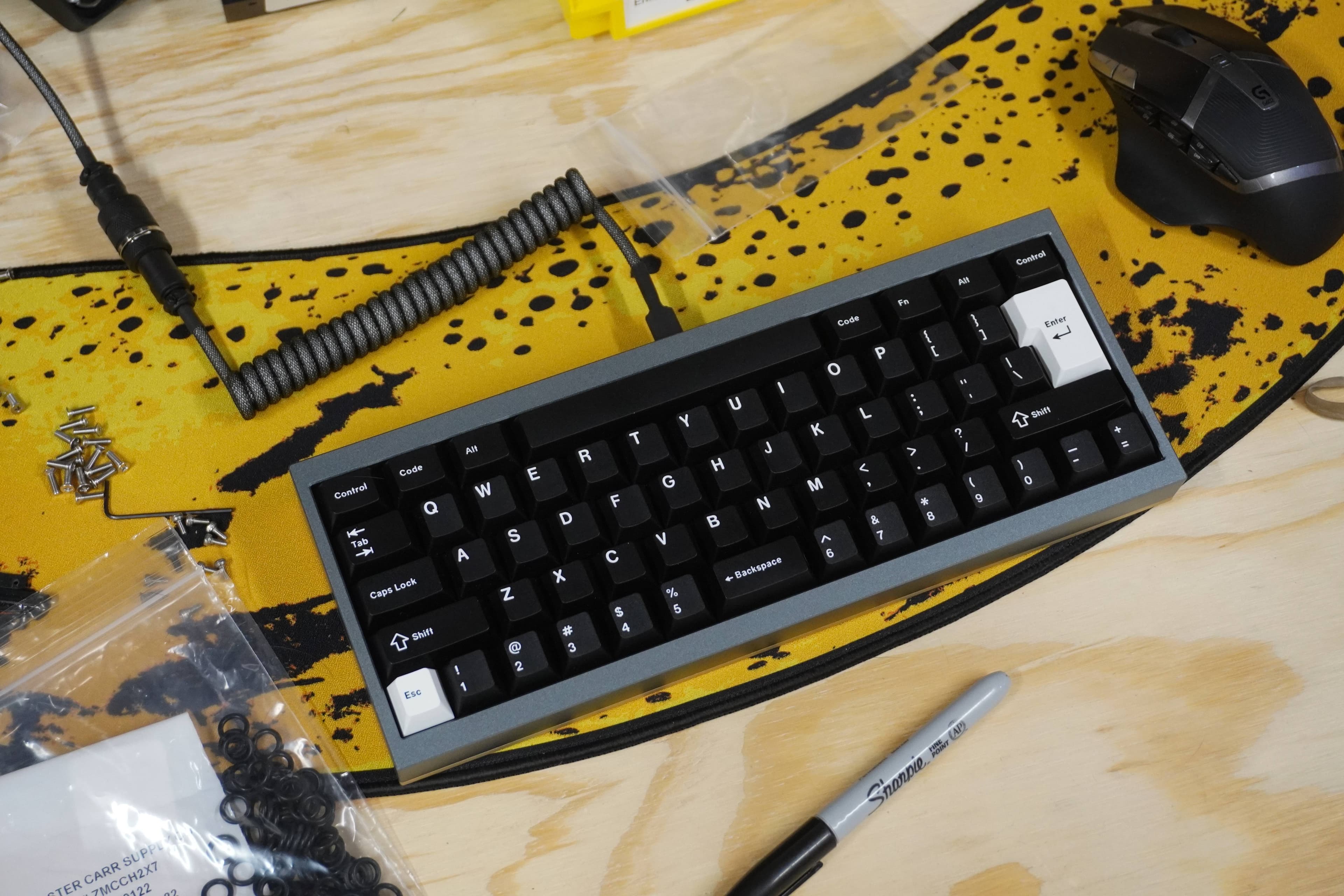 Funky60 - A 60% With a Funky, Normal, Alice 40 and Ortho-Slant Layouts image 2