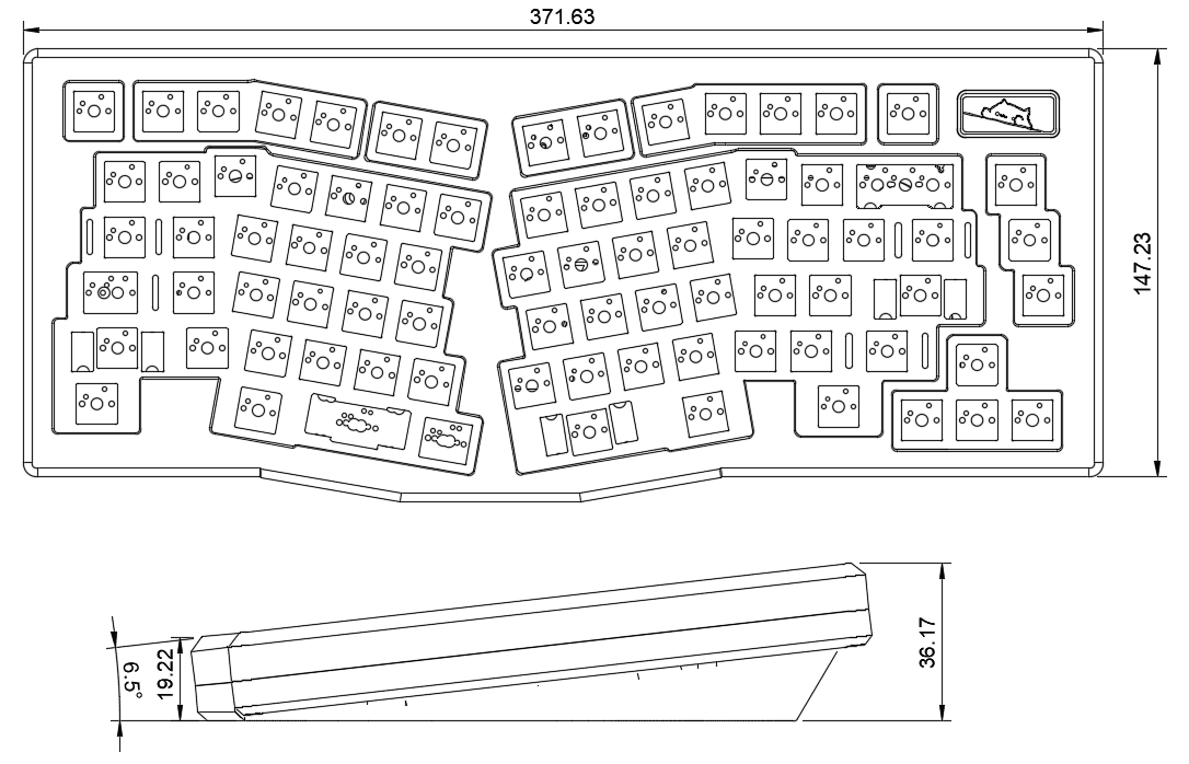 Fracture - 75% Gasket-Mounted Alice image 10
