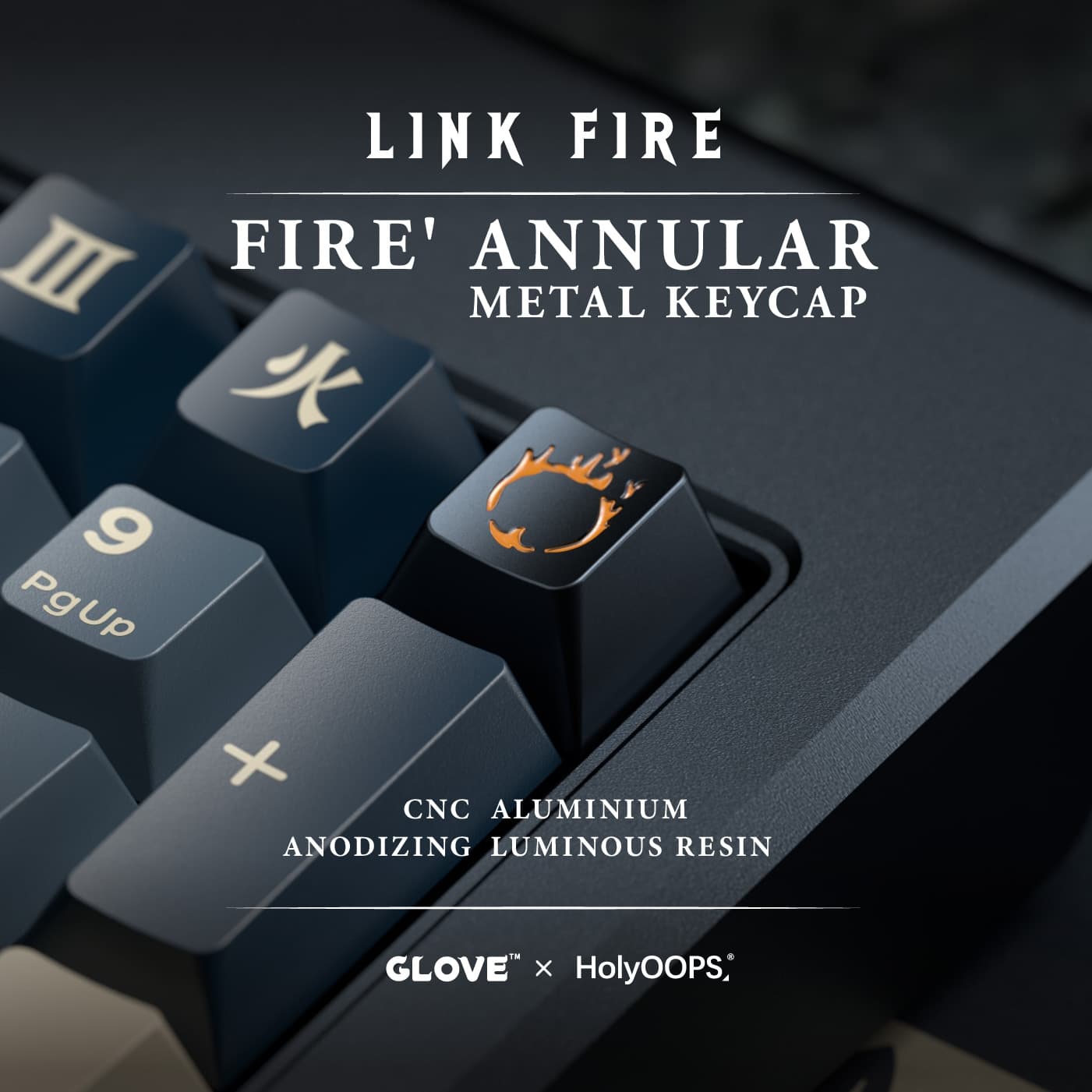 DOMIKEY X GLOVE LINK FIER KEYCAPS image 31