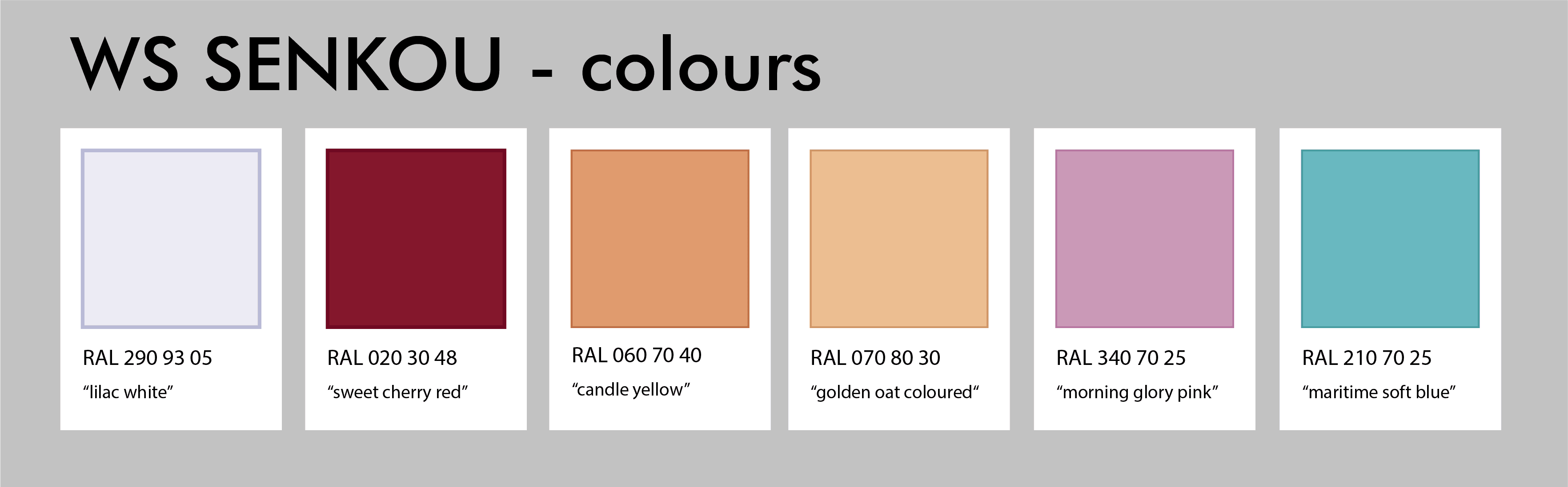 WSPBT Senkou | 28 May - colour samples image 2