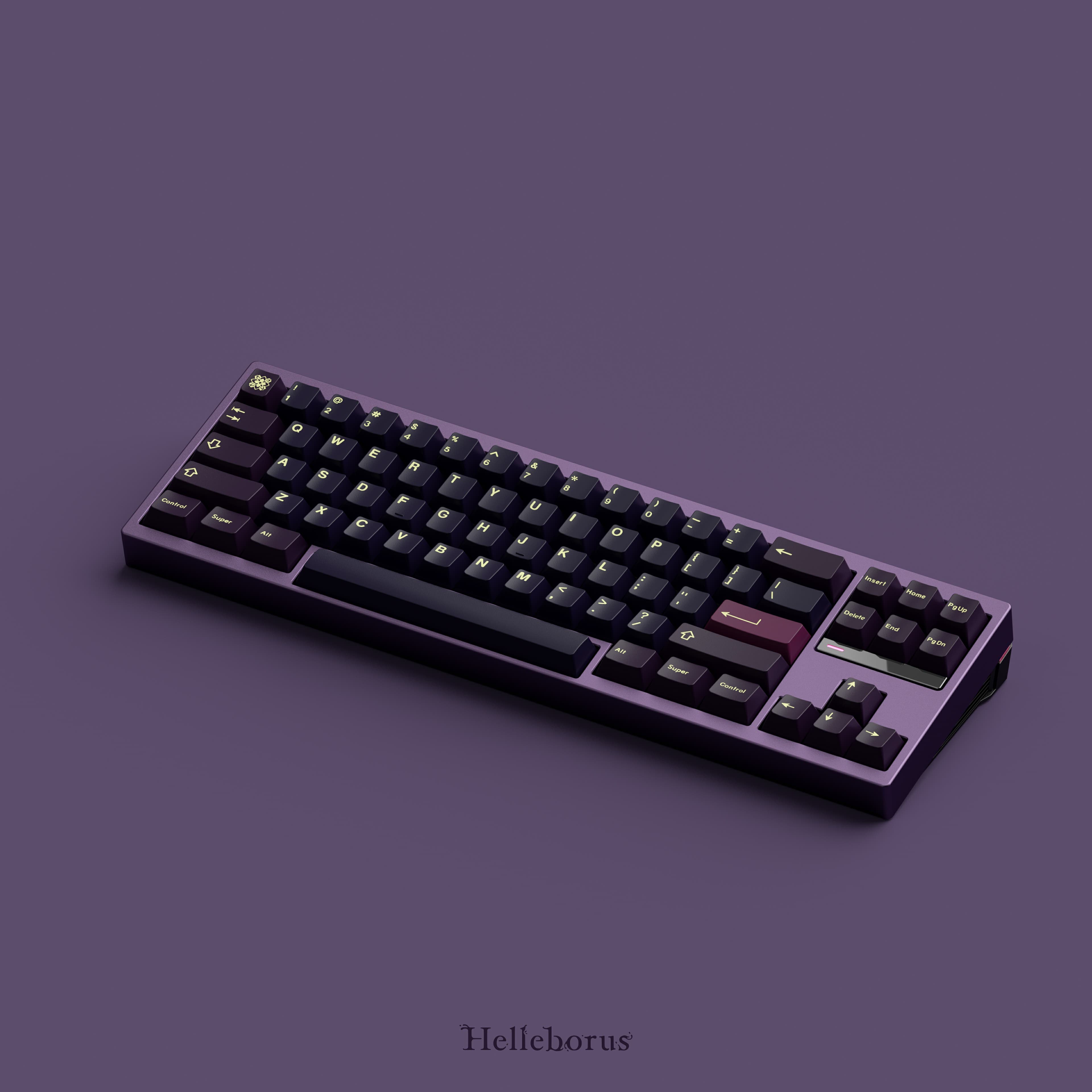 【IC】Key Kobo-Helleborus |Christmas Roses blooming in the dark night image 9