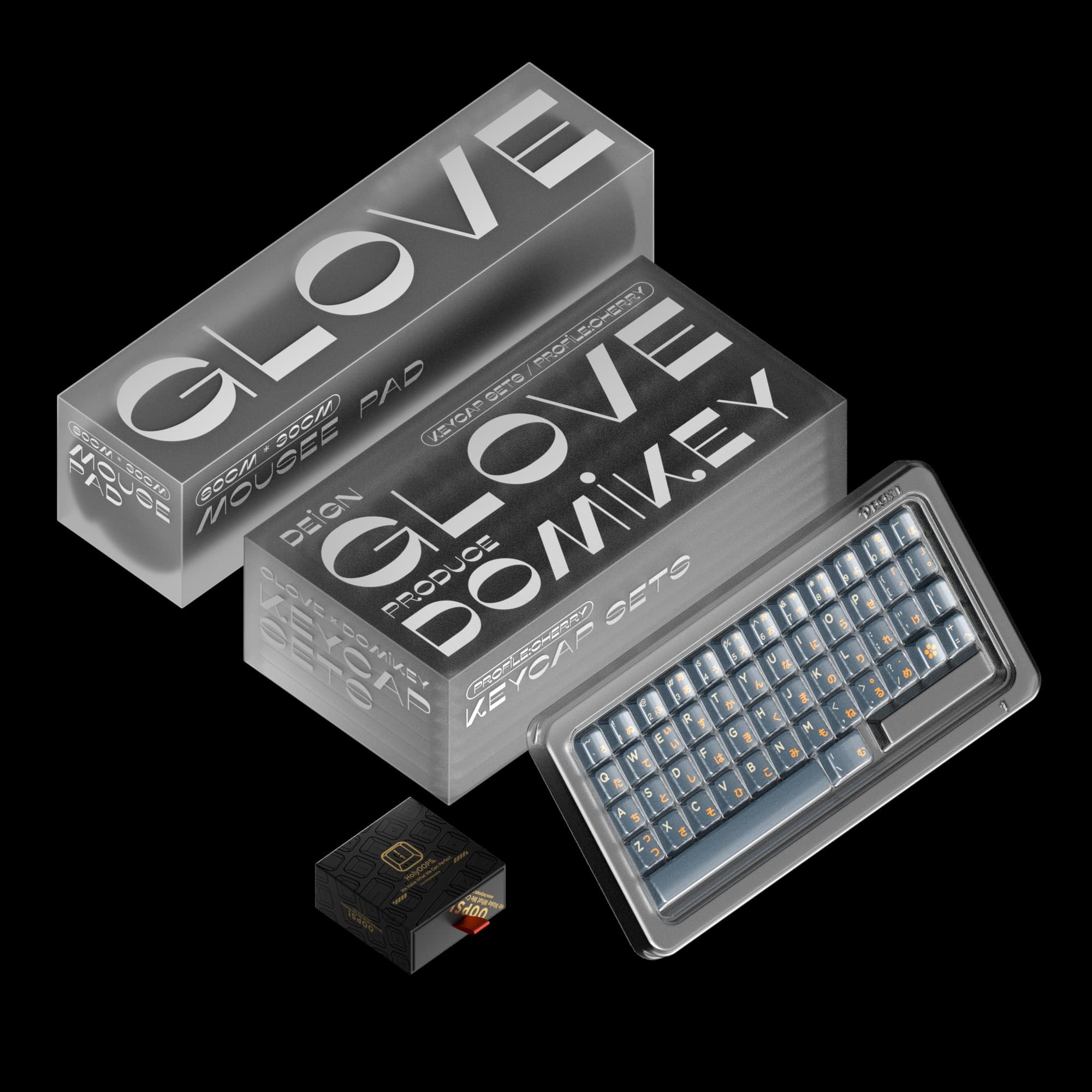 DOMIKEY X GLOVE LINK FIER KEYCAPS image 7