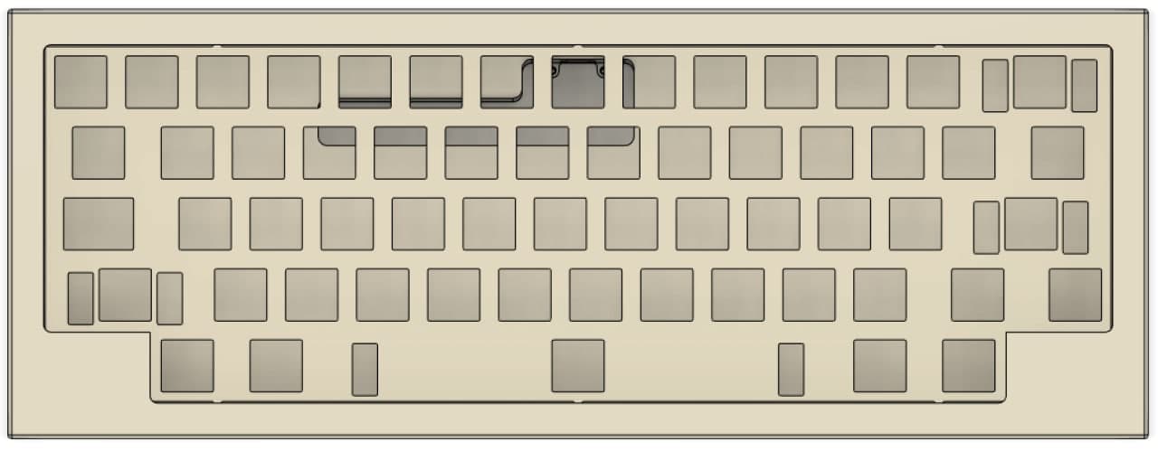 Keyboard Monoflex 60% by SantiGo Custom UPDATE 12.01.2021 image 2