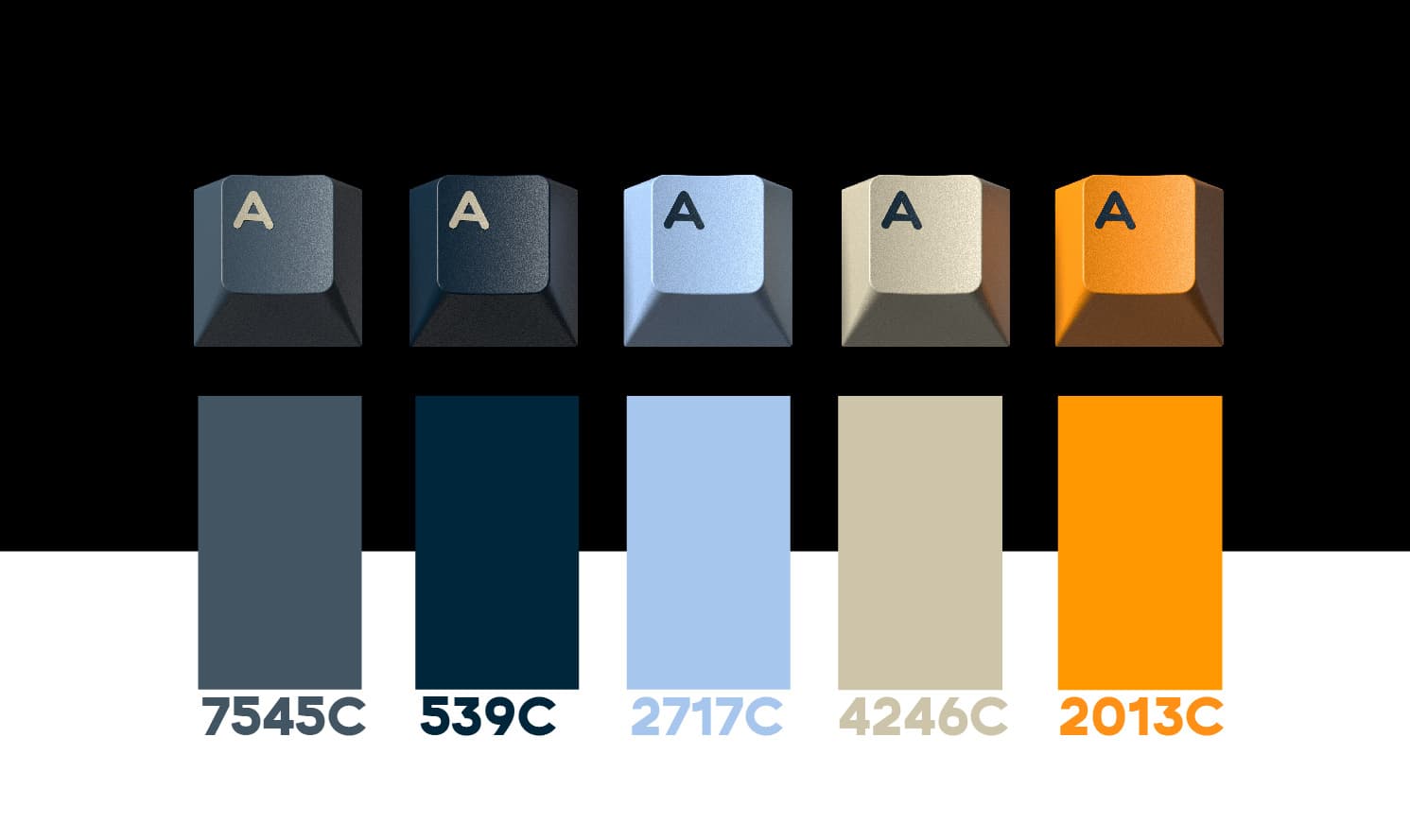 DOMIKEY X GLOVE LINK FIER KEYCAPS image 2