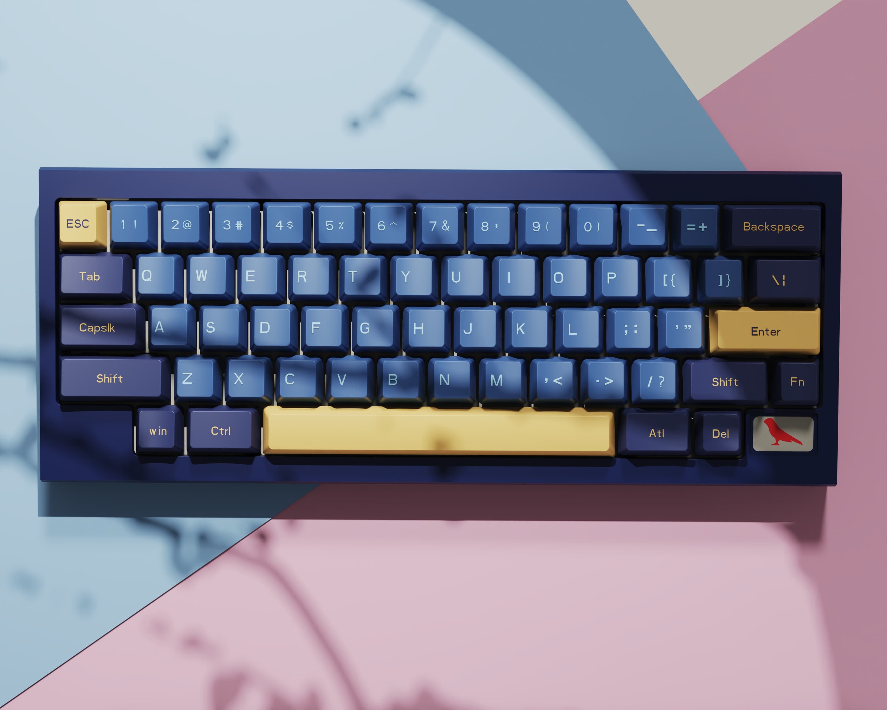 Sparrow 60% Bluetooth 5.0 Gasket Mount Keyboard Kit image 2