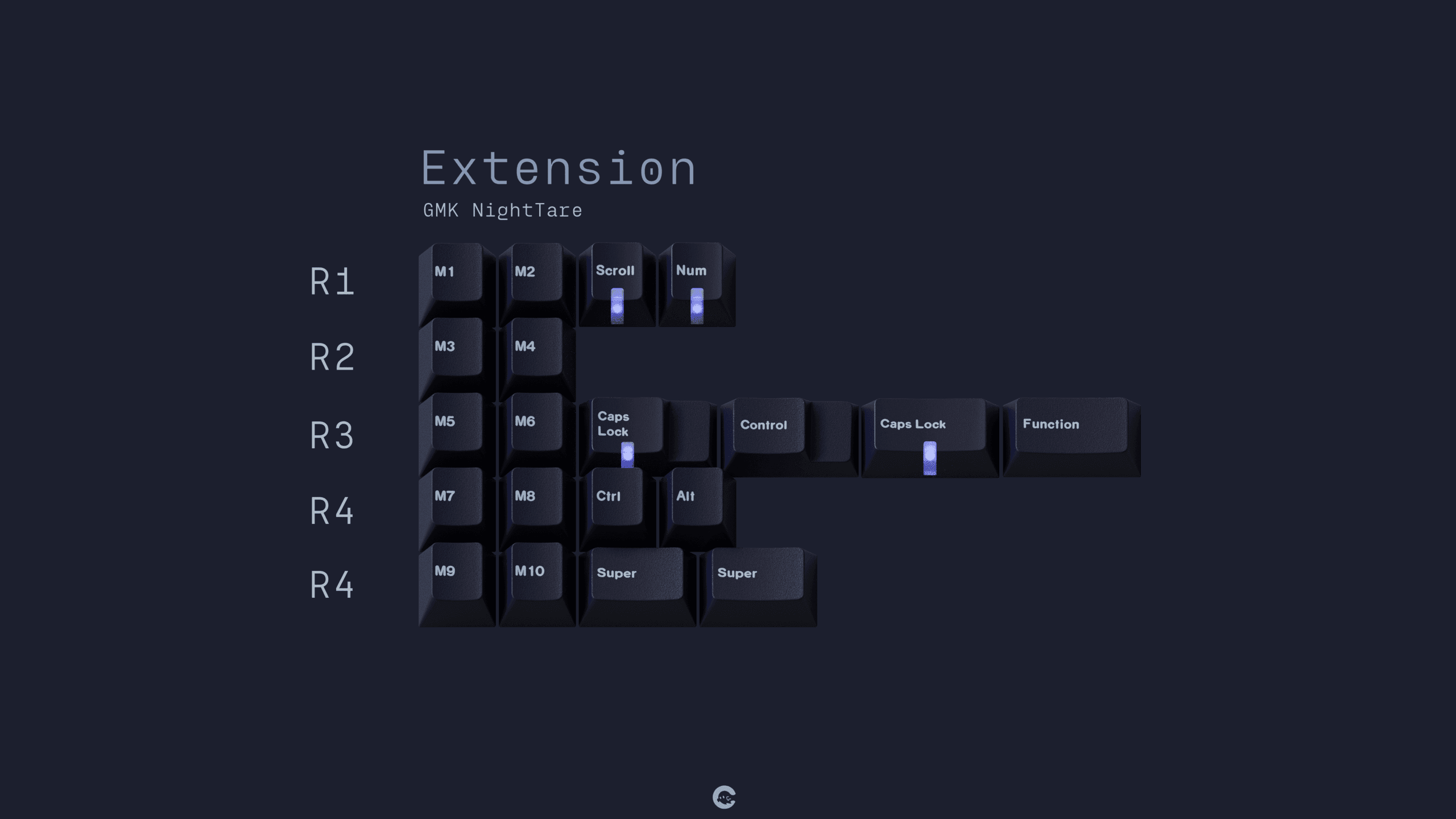 GMK Night Tare image 3