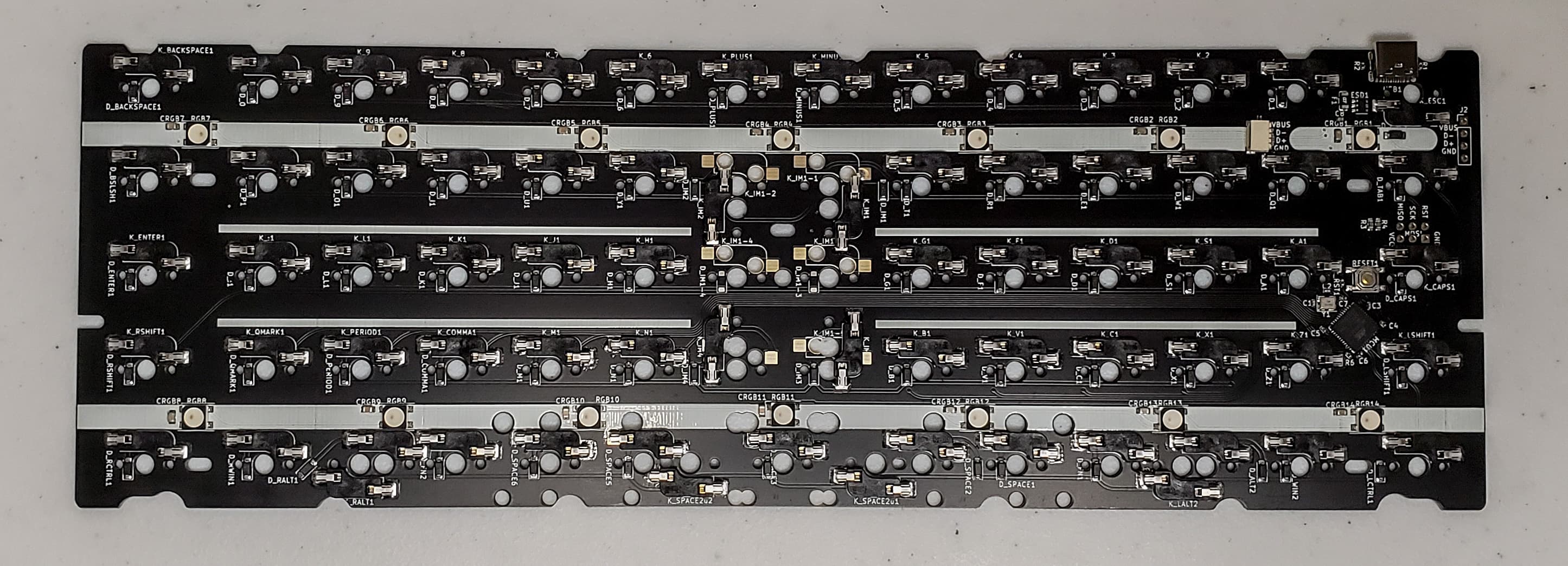 Promenade - 60% Ortho pcb the takes ergodox keycaps (a Boardwalk clone) image 3