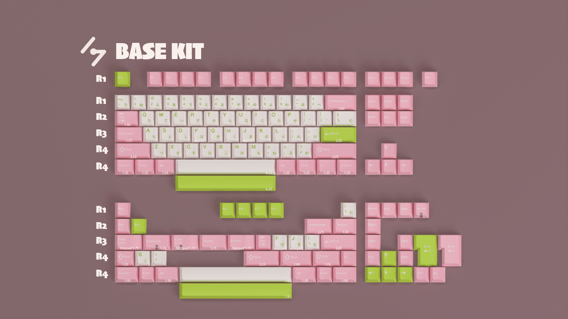 Keykobo Ai Keycap Set (Anime Inspired) - Vendor Updated image 2