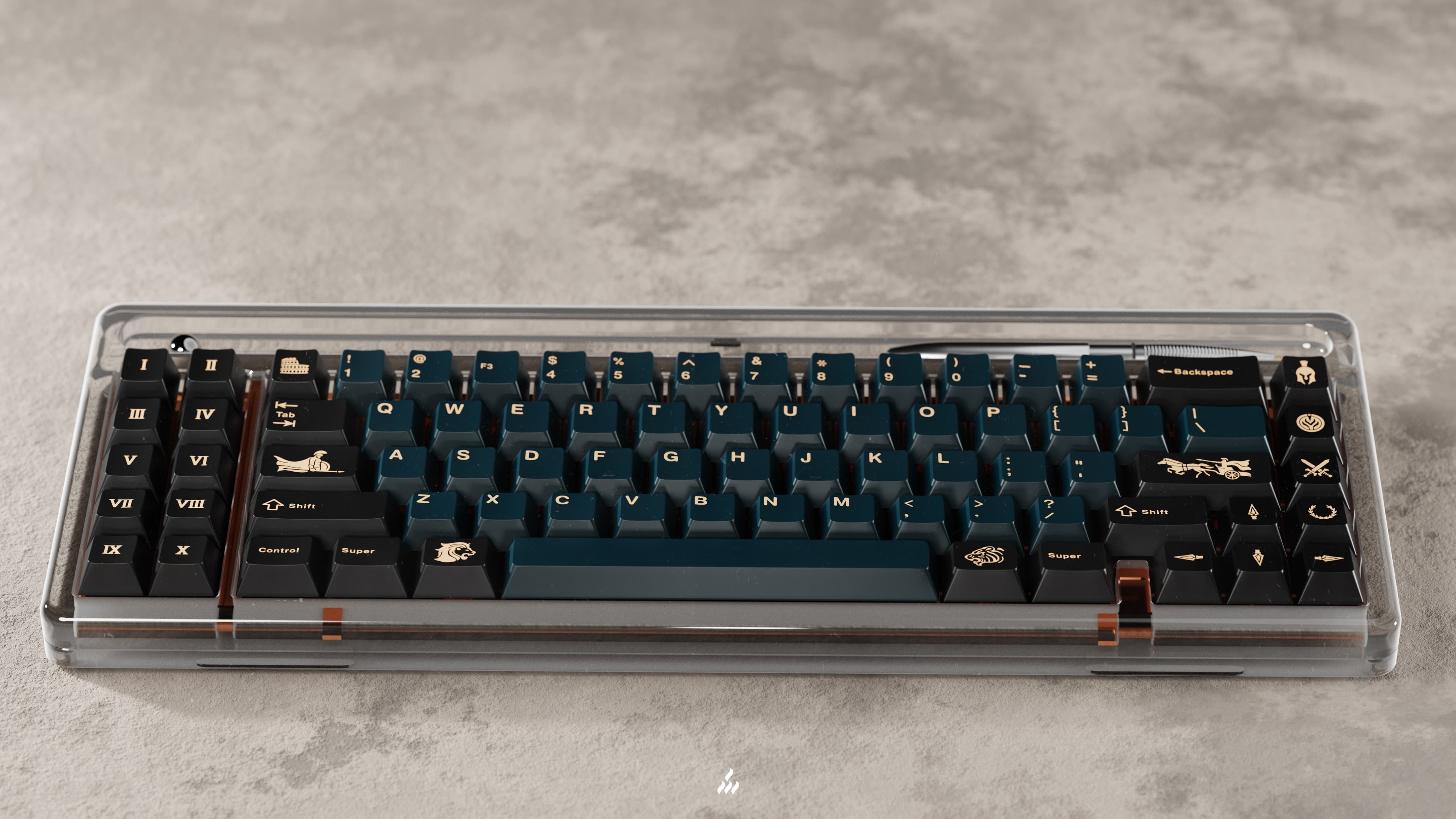 GMK Gladiator : GB starts April 15th! $129 Base kit with 13 new molds image 39