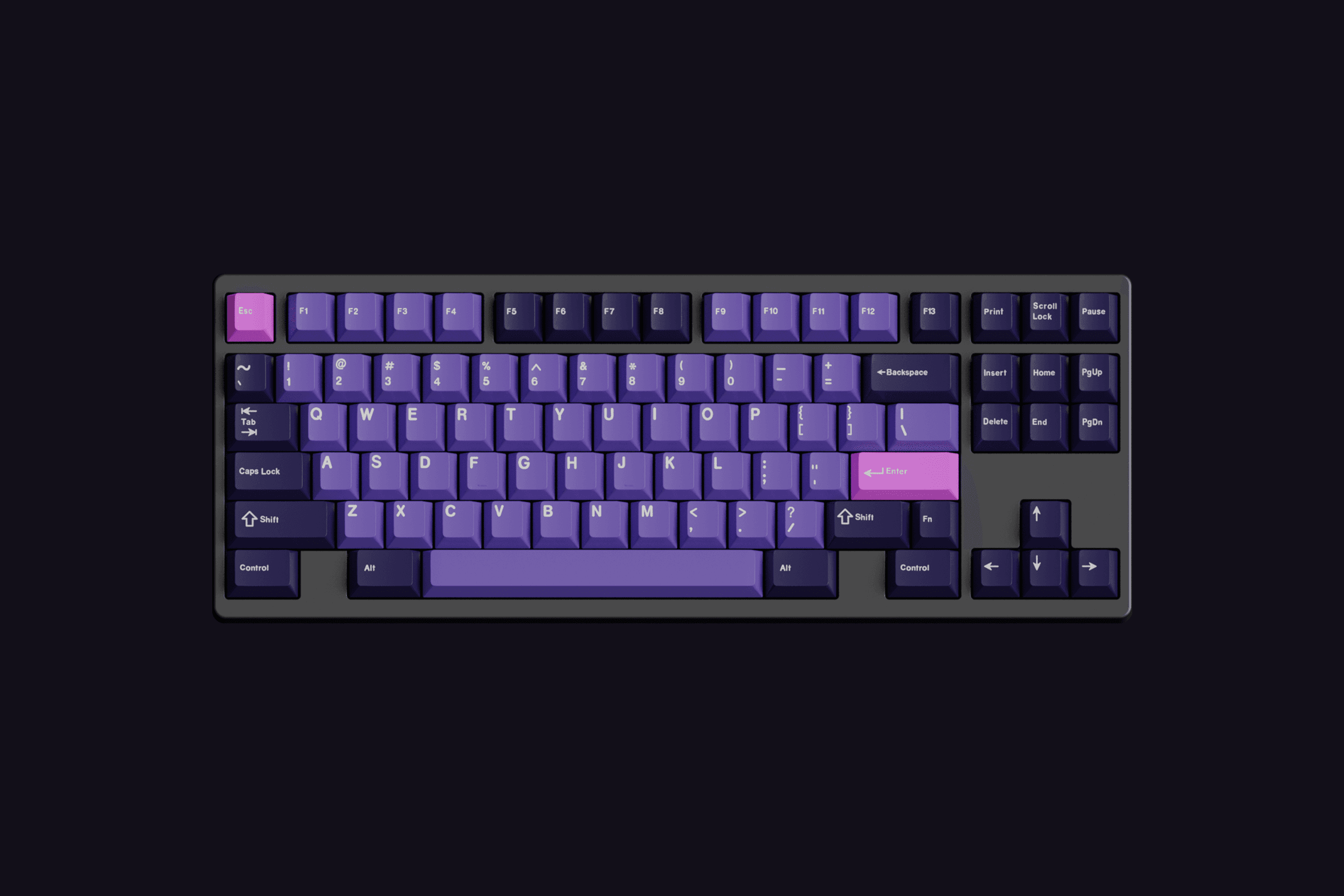 GMK Lilac Girl image 8