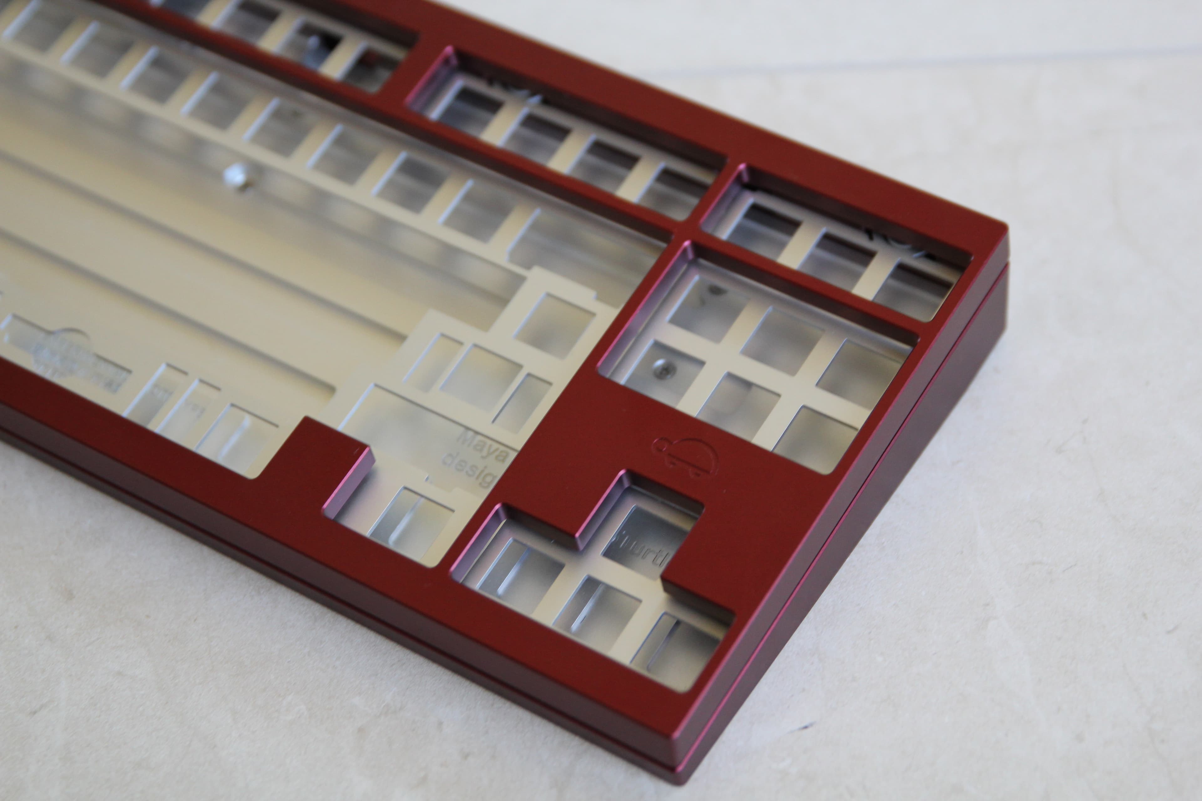 Maya TKL - Gasketed Winkeyless F12 Board image 6