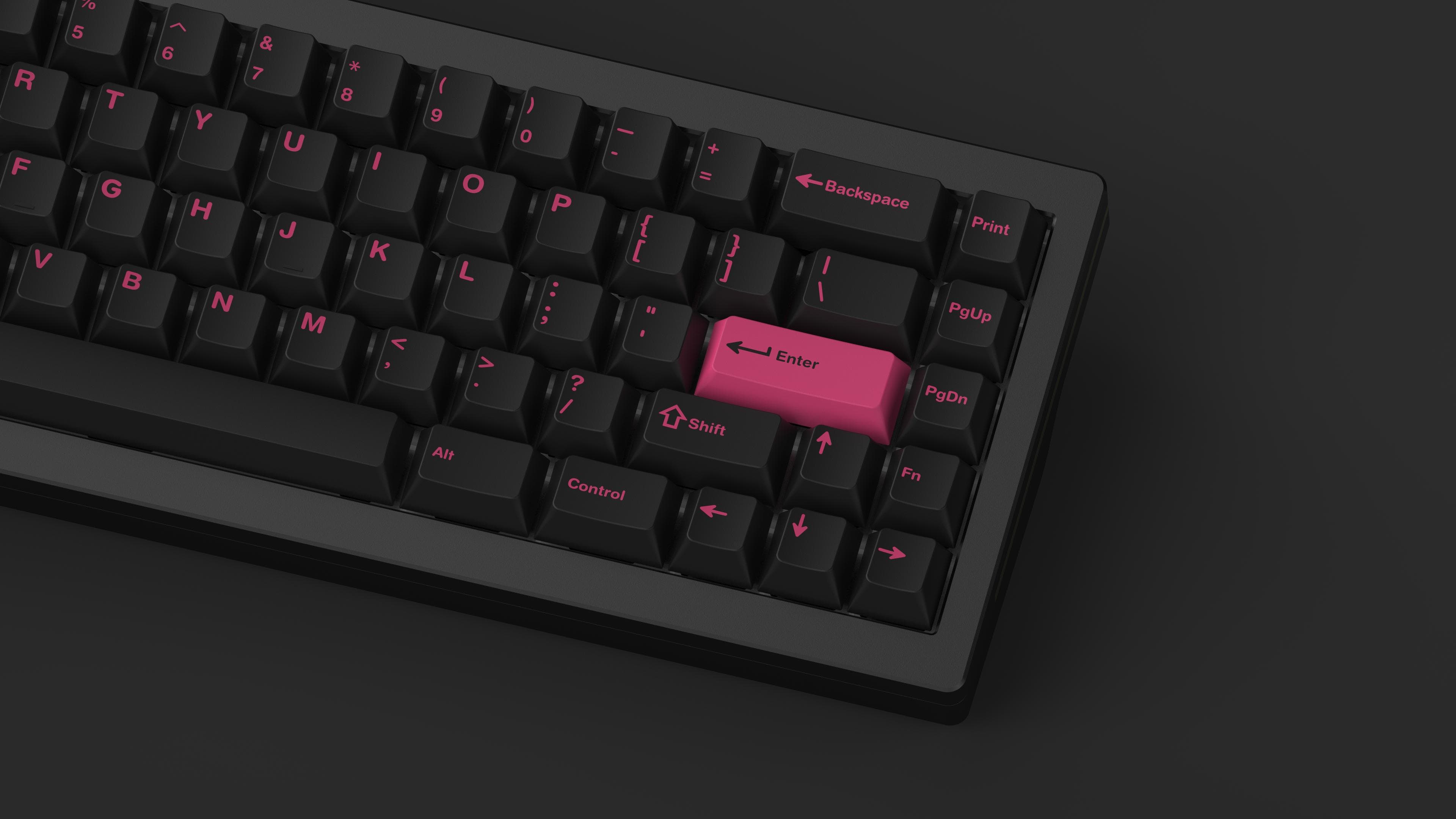 GMK Pink on Black image 6